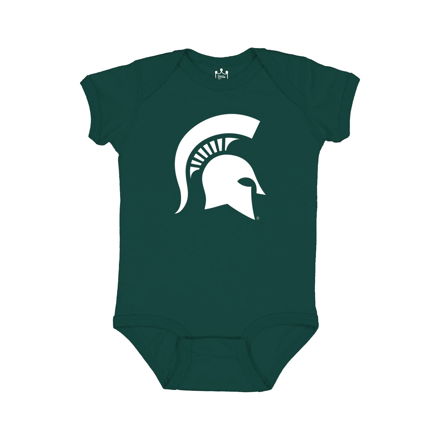 Little King NCAA Onesie 2 Pack Short Sleeve-100% Cotton Infants