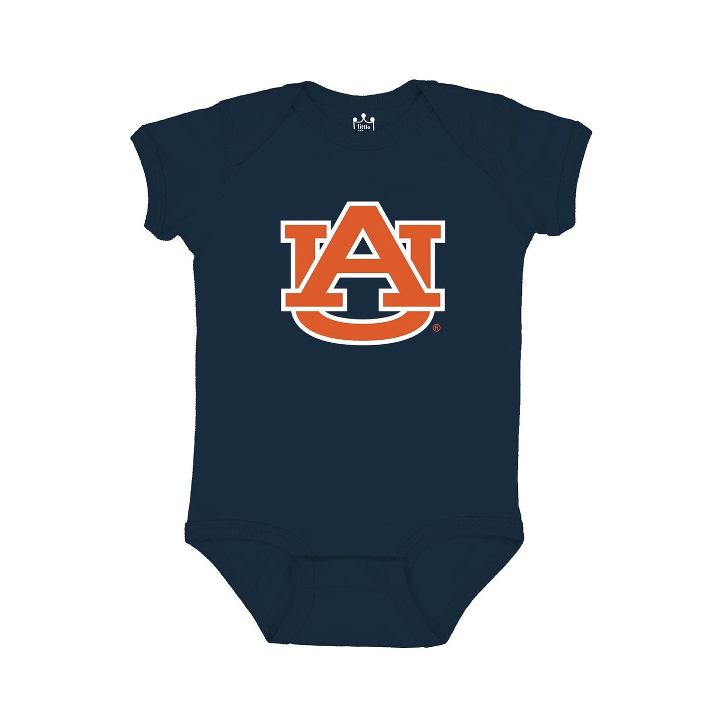 Little King NCAA Onesie 2 Pack Short Sleeve-100% Cotton Infants
