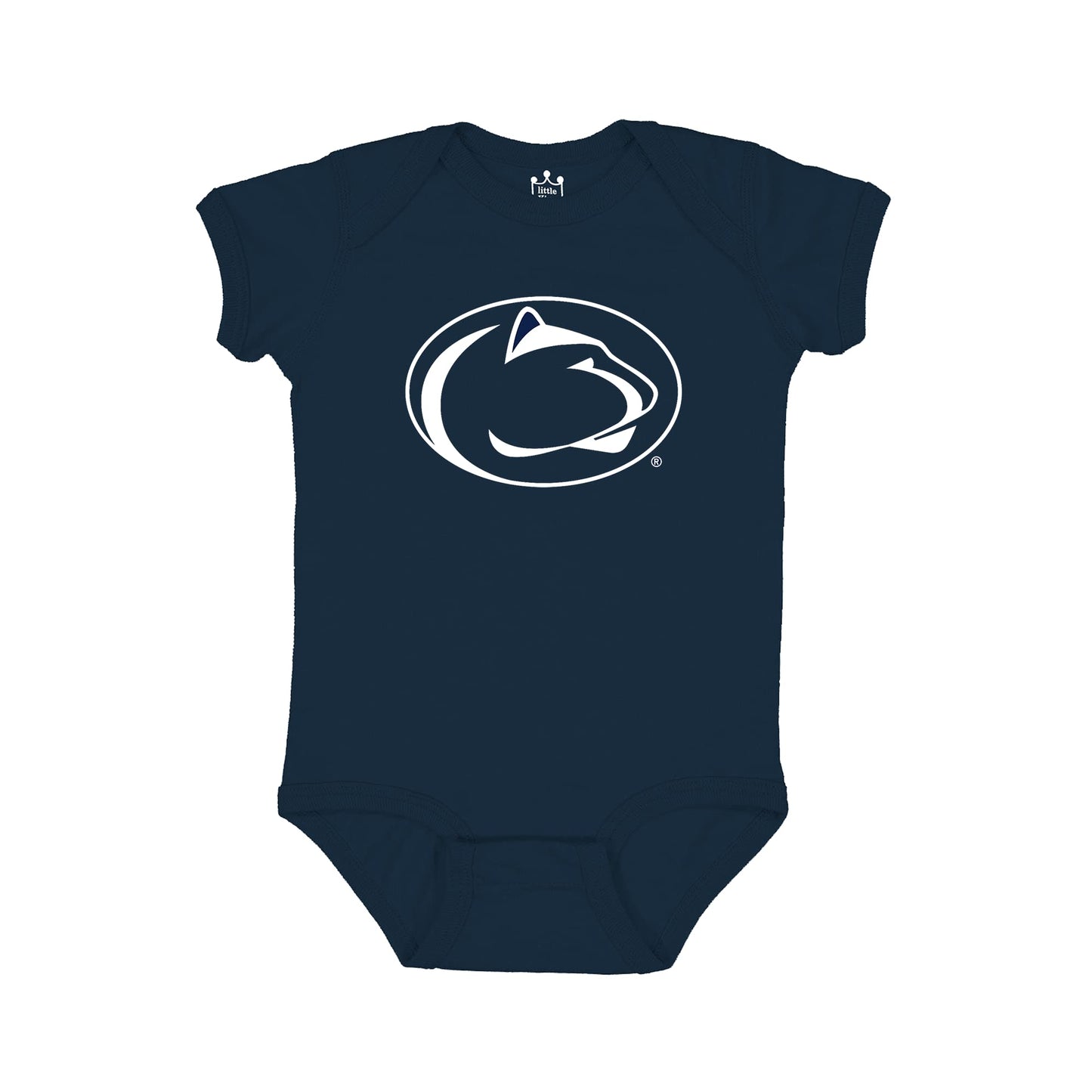 Little King NCAA Onesie 2 Pack Short Sleeve-100% Cotton Infants