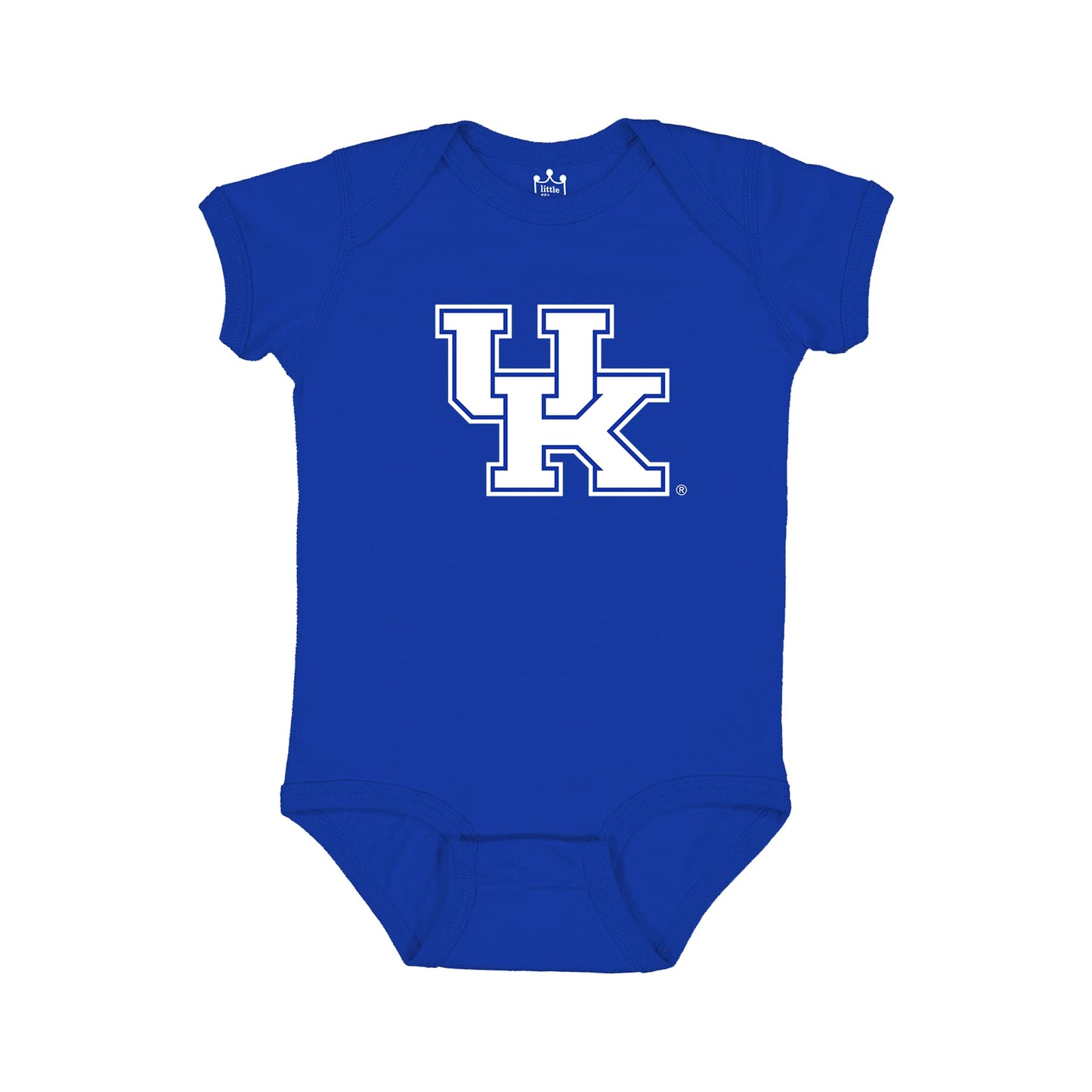 Little King NCAA Onesie 2 Pack Short Sleeve-100% Cotton Infants