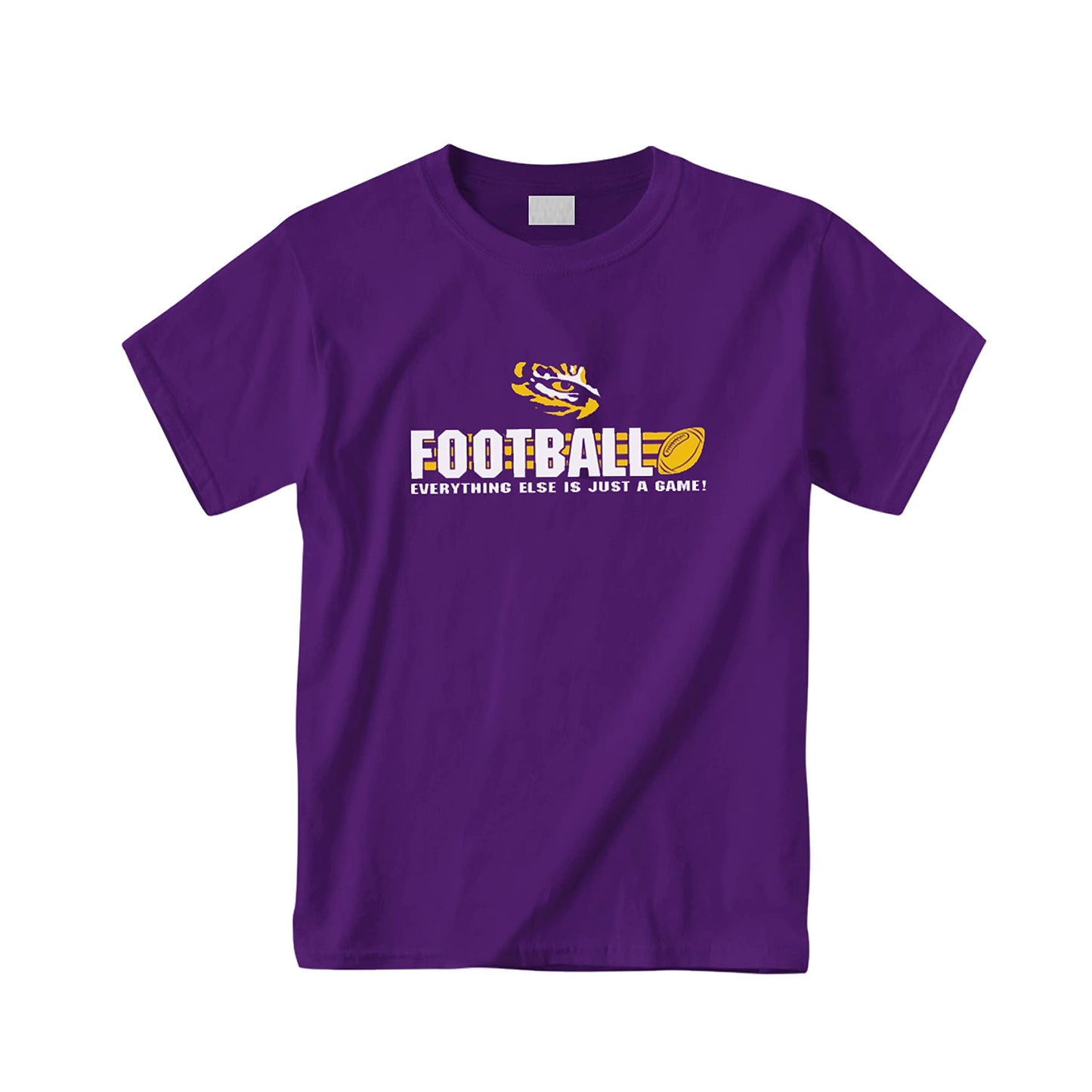 Little King NCAA Boys Youth College Football Short Sleeve Tee-Team Colors