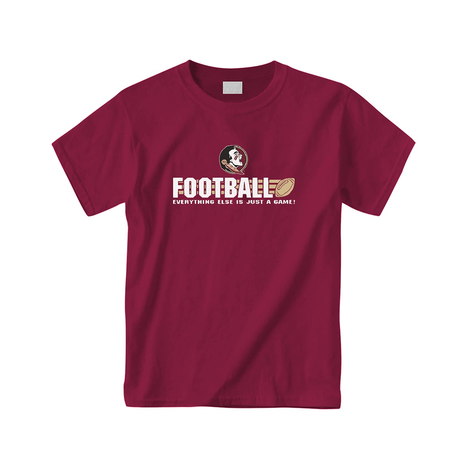 Little King NCAA Boys Youth College Football Short Sleeve Tee-Team Colors
