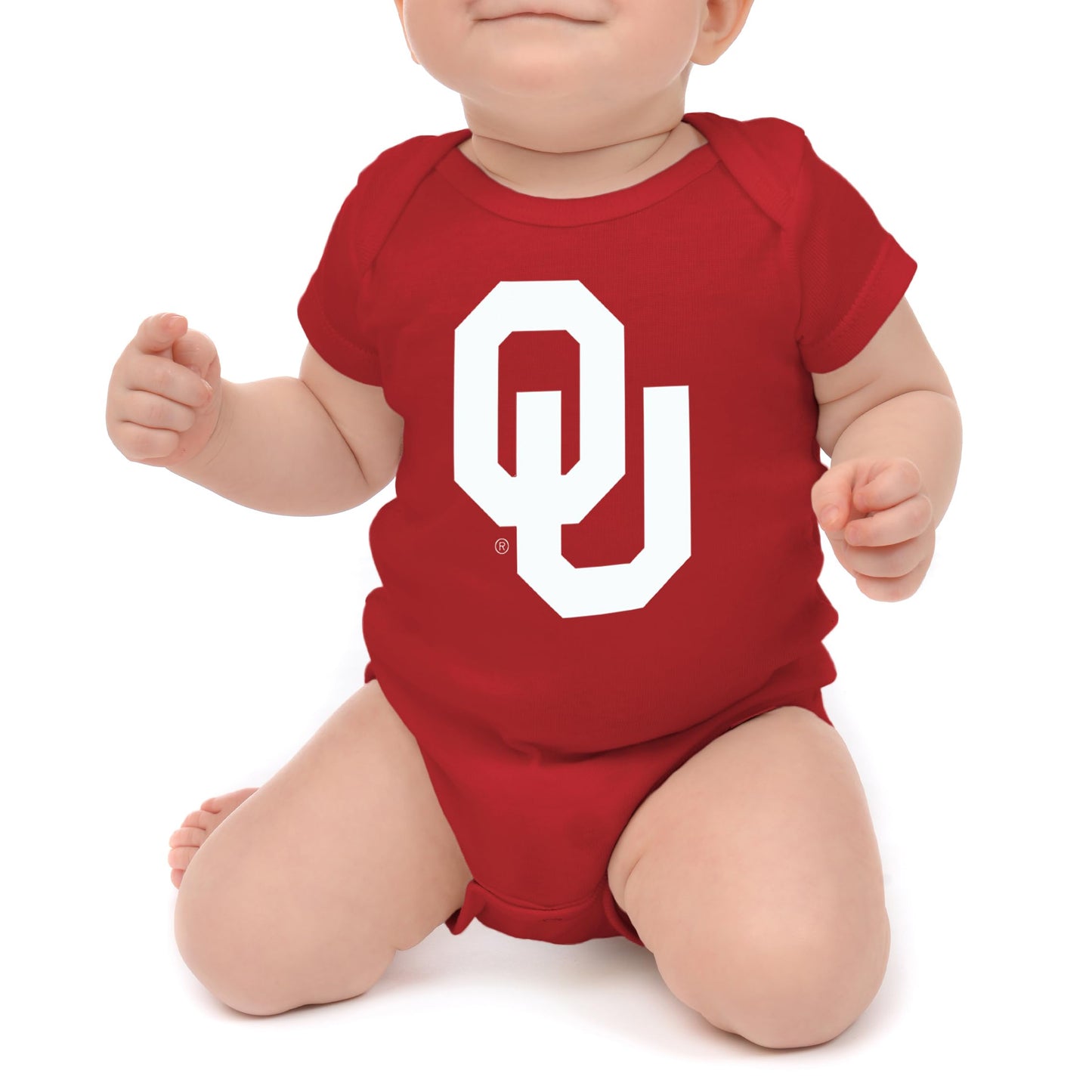 Little King NCAA Short Sleeve Onesie-Big Logo