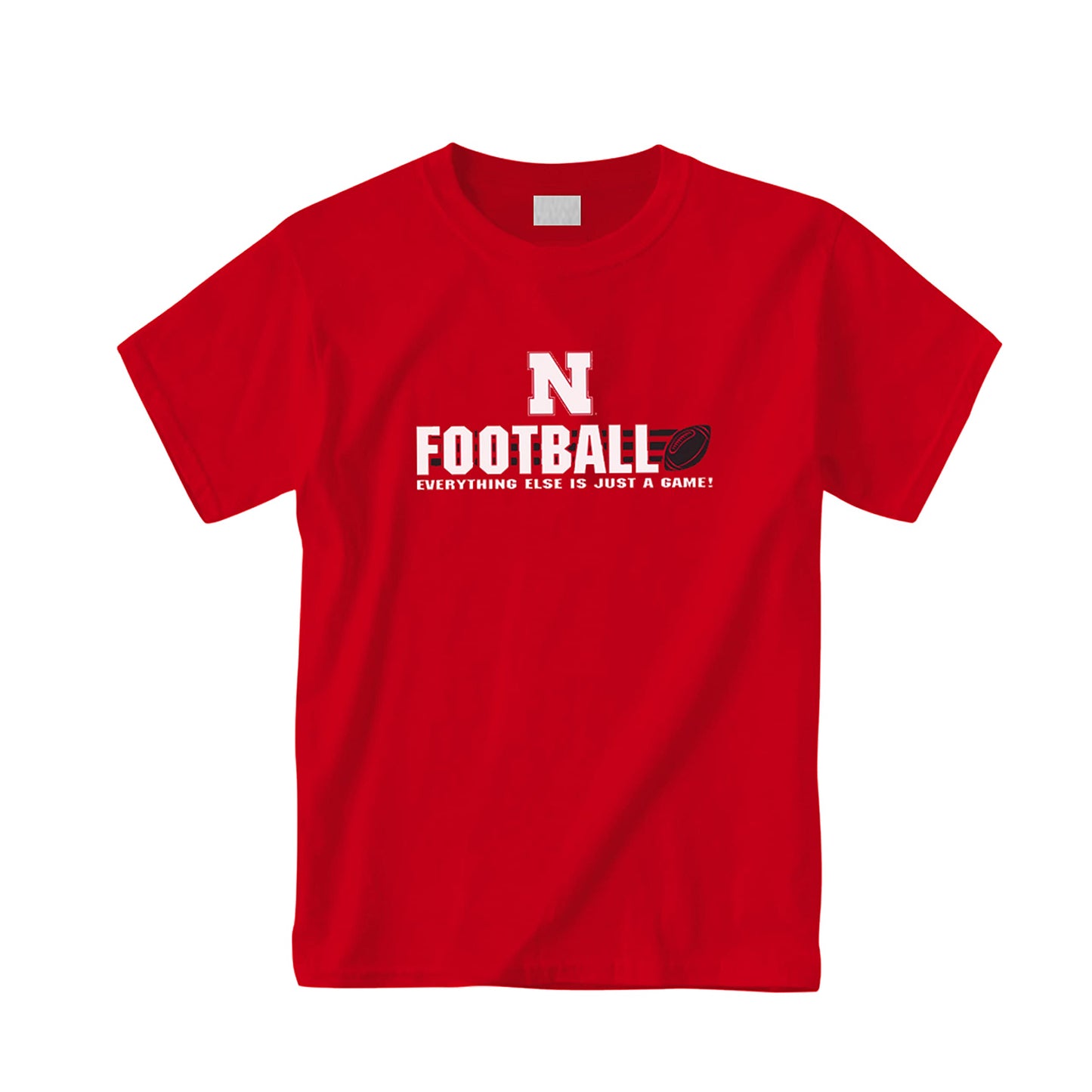 Little King NCAA Boys Youth College Football Short Sleeve Tee-Team Colors