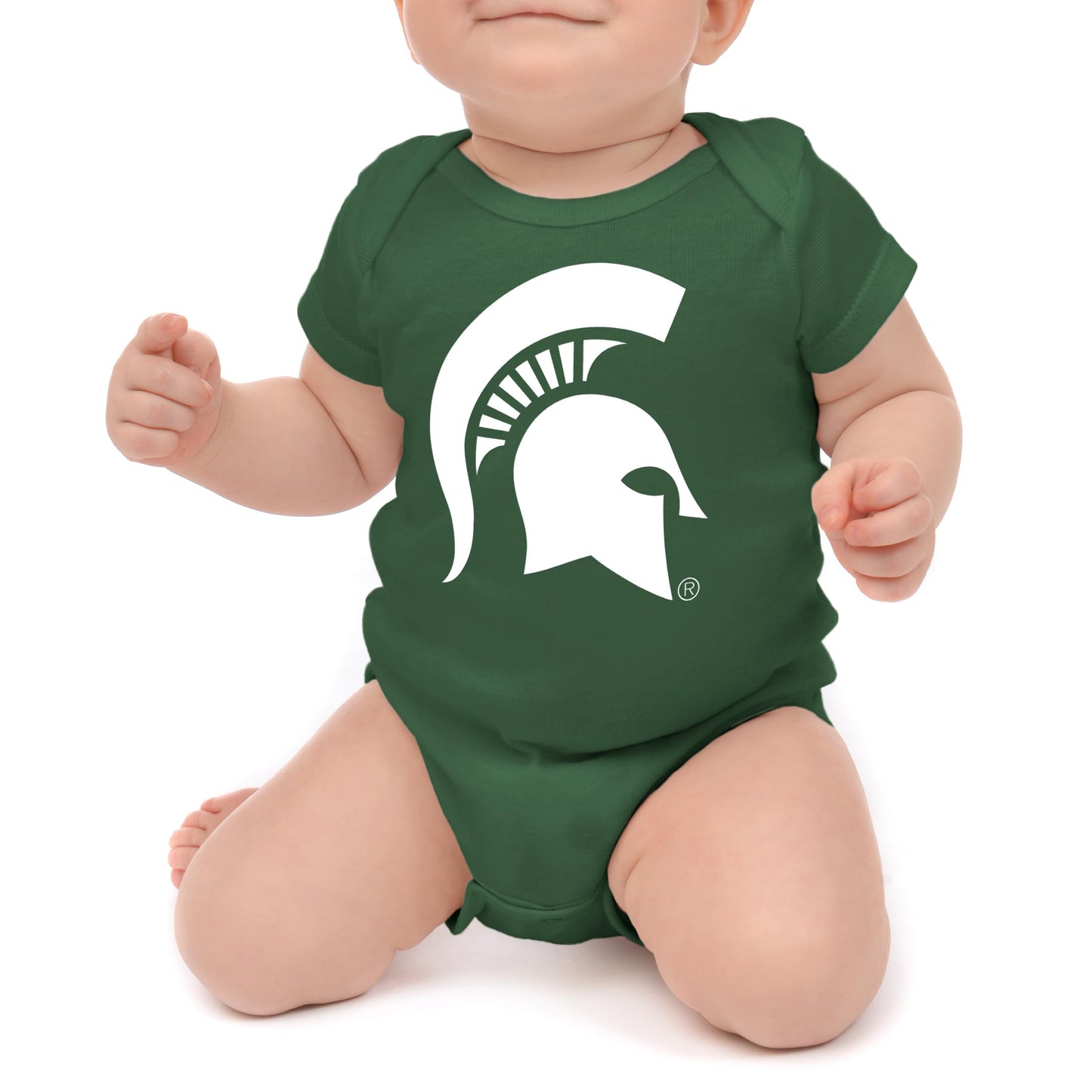 Little King NCAA Short Sleeve Onesie-Big Logo