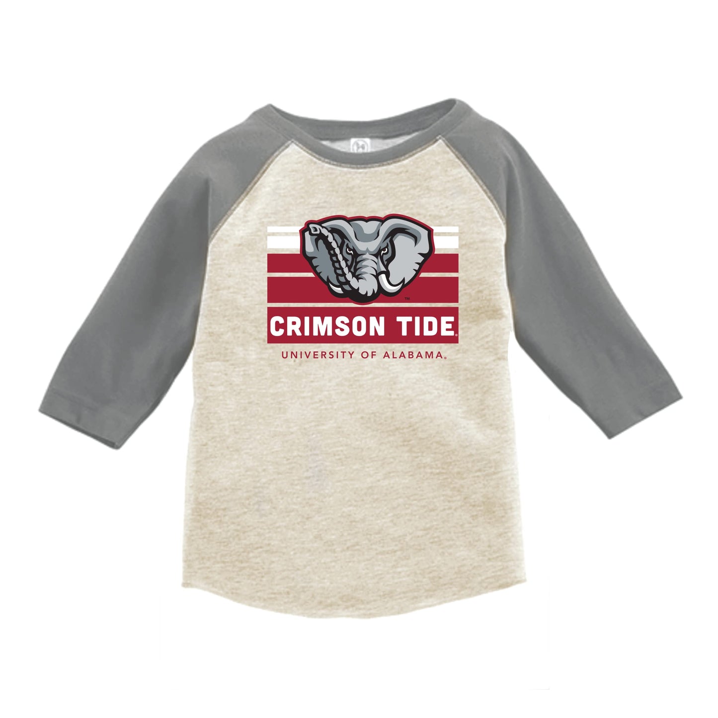Little King NCAA Boys Toddler 3/4 Raglan T-Shirt-Team Logo Toddler