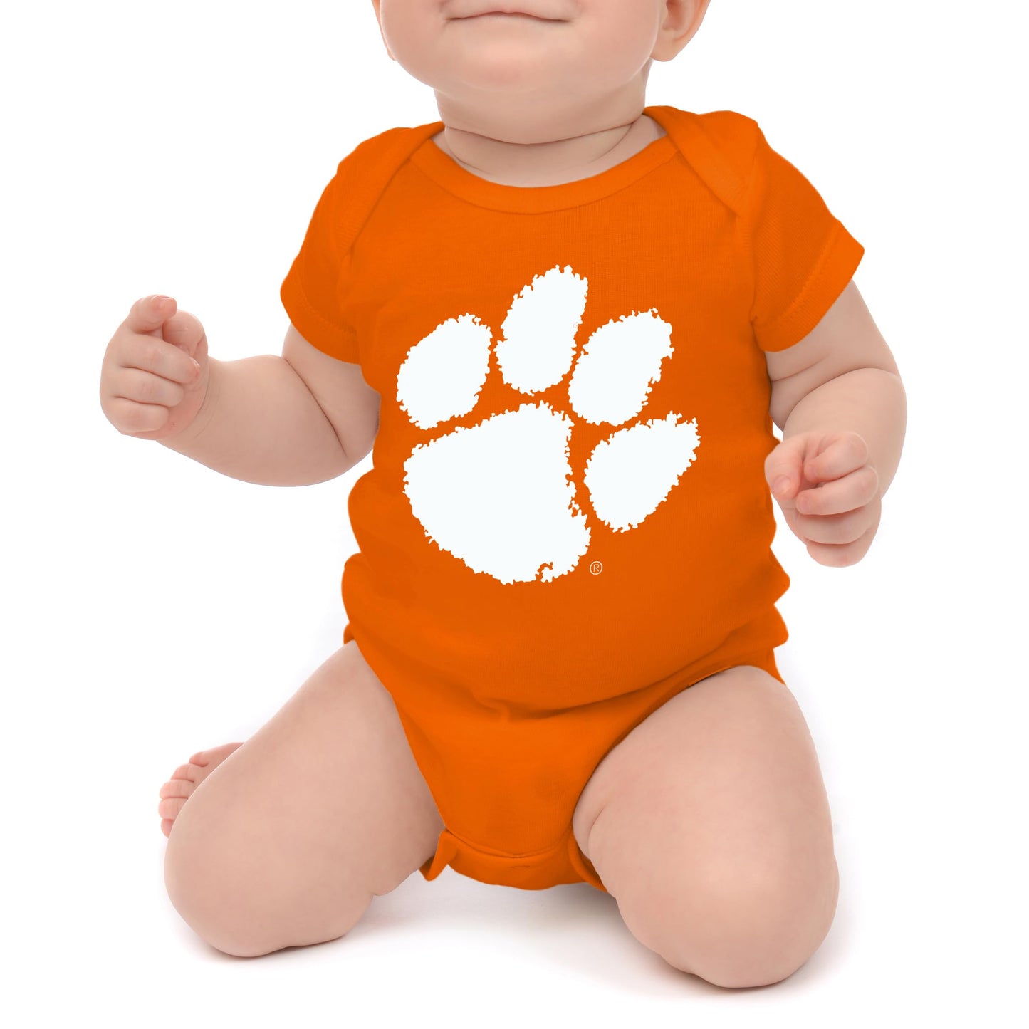 Little King NCAA Short Sleeve Onesie-Big Logo