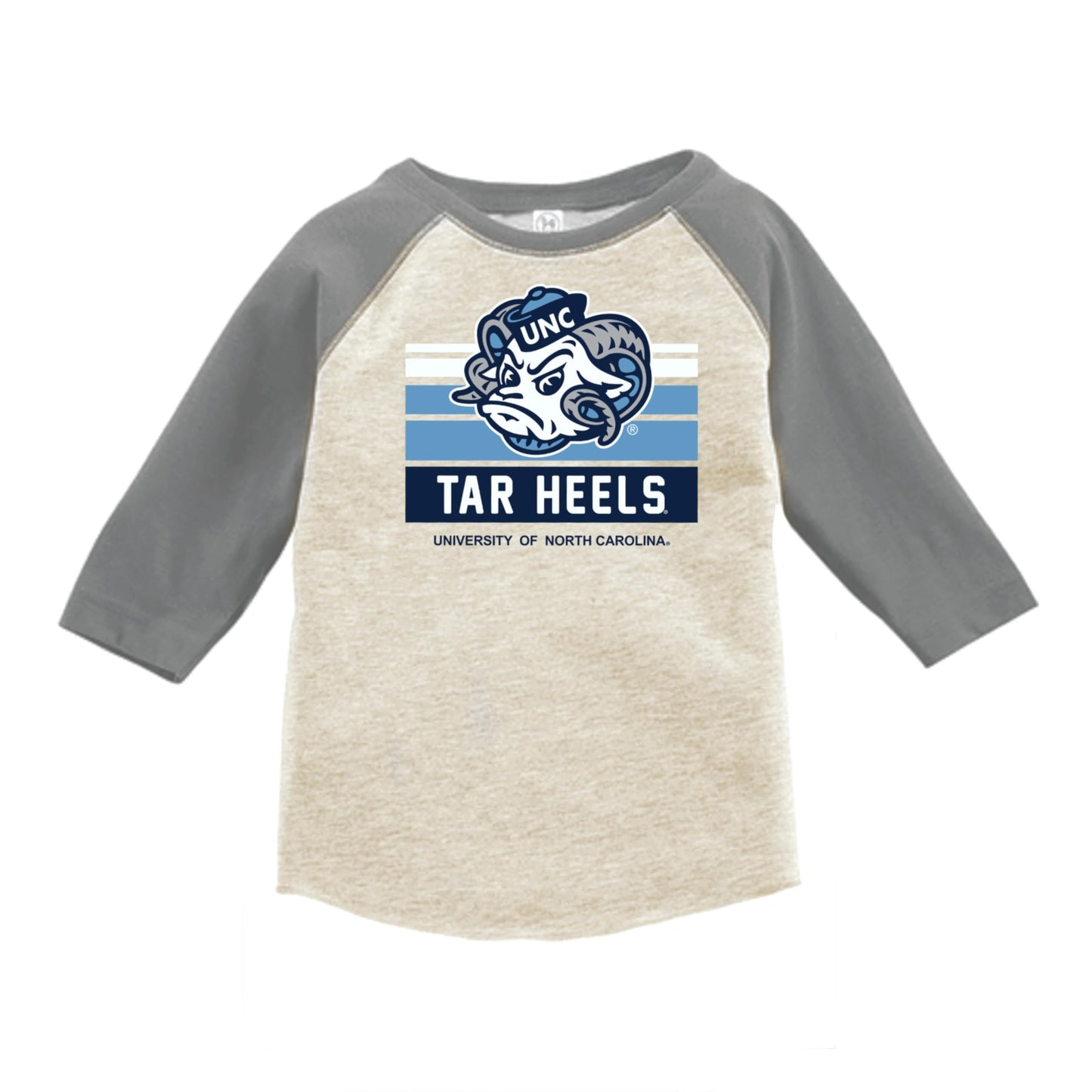 Little King NCAA Boys Toddler 3/4 Raglan T-Shirt-Team Logo Toddler