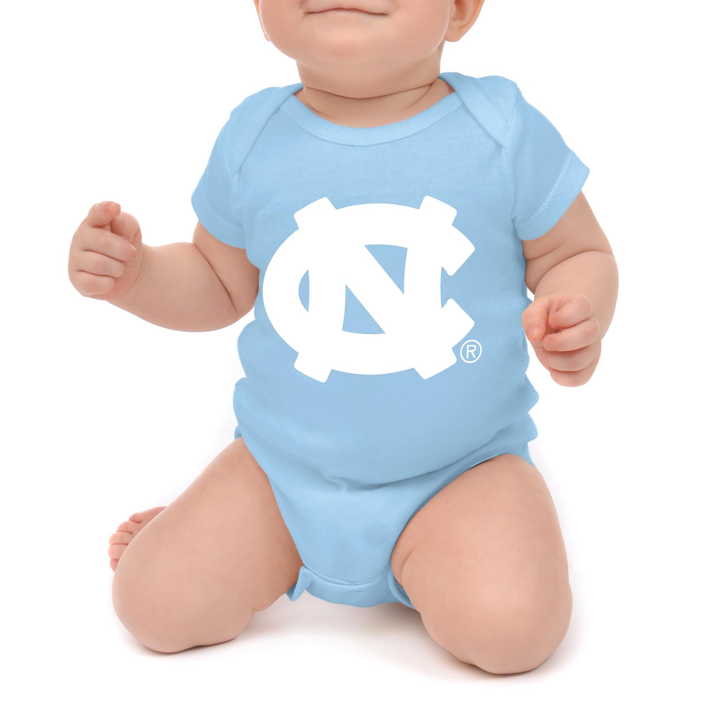 Little King NCAA Short Sleeve Onesie-Big Logo