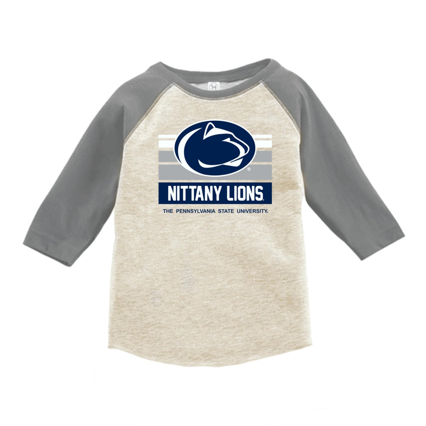 Little King NCAA Boys Toddler 3/4 Raglan T-Shirt-Team Logo Toddler