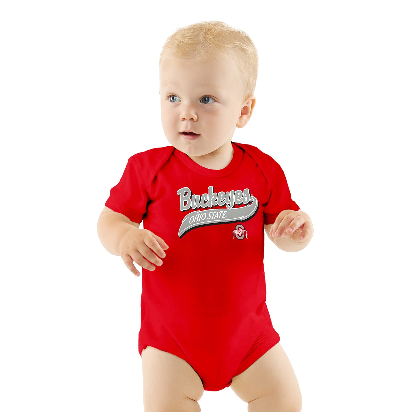 Little King NCAA Short Sleeve Onesie-Varsity Logo