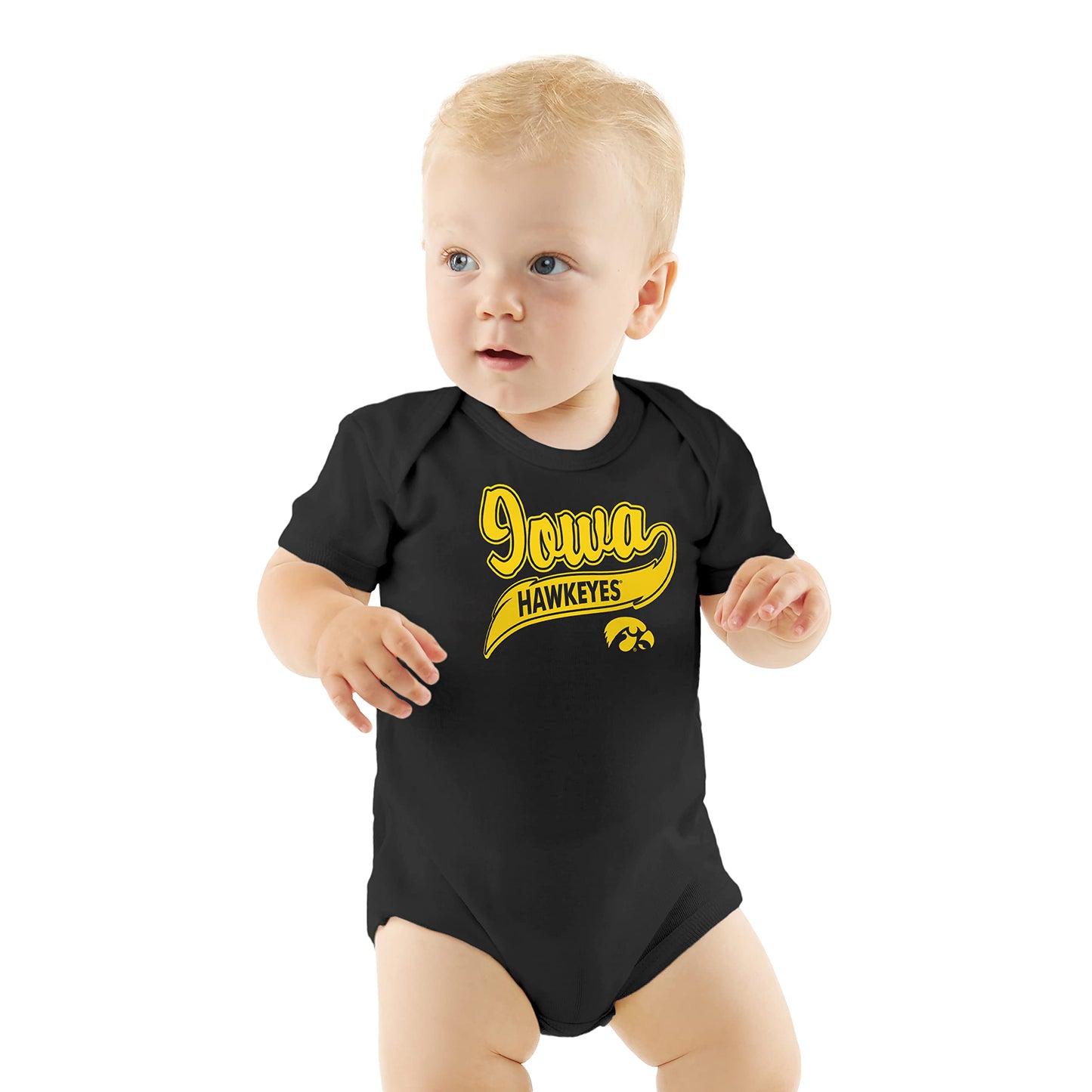 Little King NCAA Short Sleeve Onesie-Varsity Logo