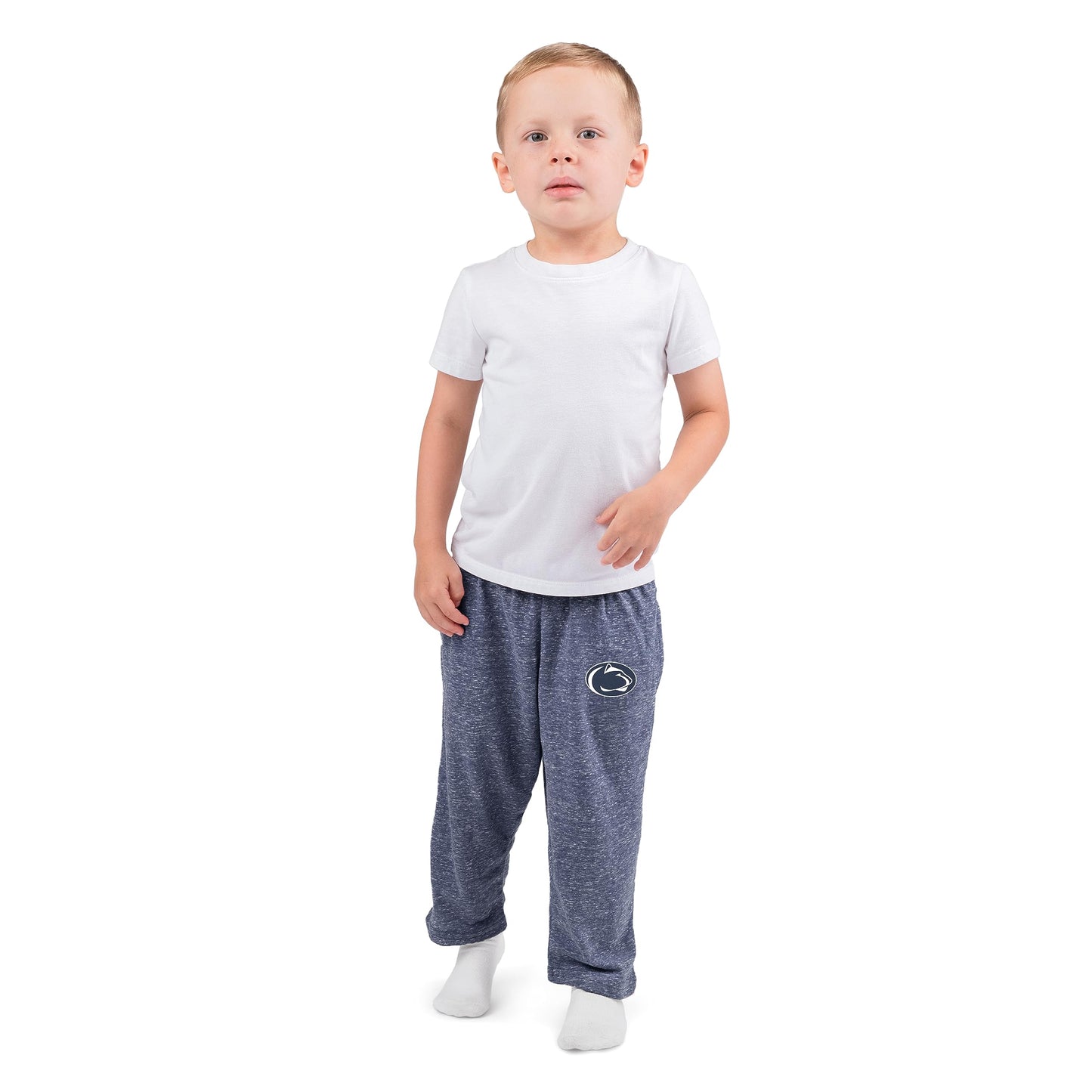 Little King NCAA Toddler Boys & Girls Soft Knobby Lounge Pants with Pockets
