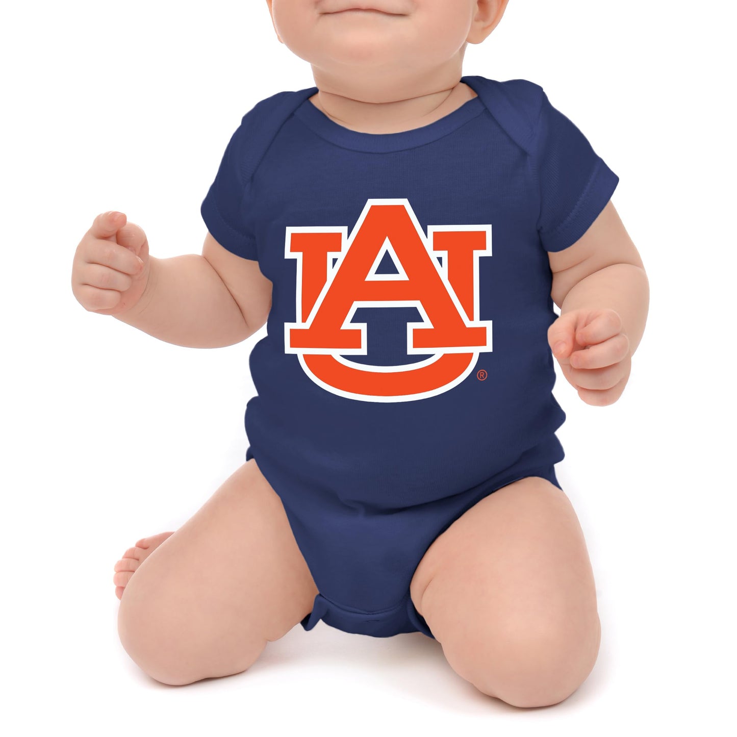 Little King NCAA Short Sleeve Onesie-Big Logo