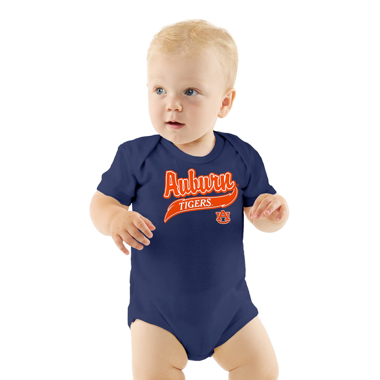 Little King NCAA Short Sleeve Onesie-Varsity Logo
