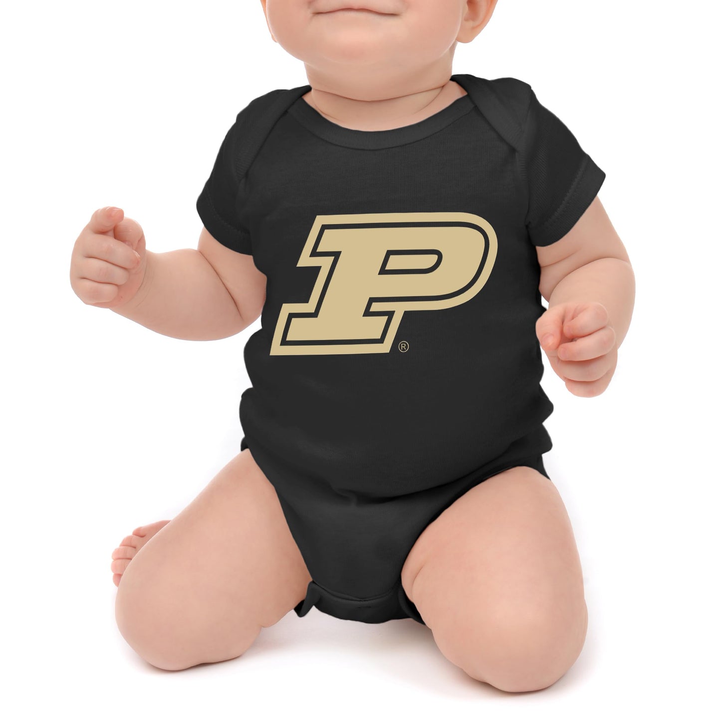 Little King NCAA Short Sleeve Onesie-Big Logo