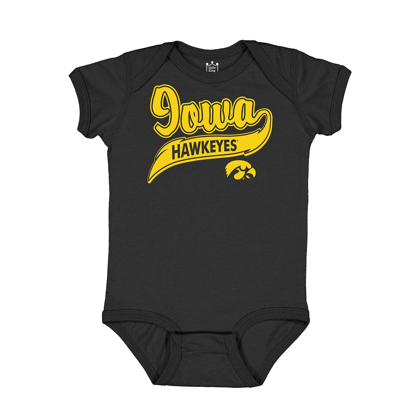 Little King NCAA Short Sleeve Onesie-Varsity Logo