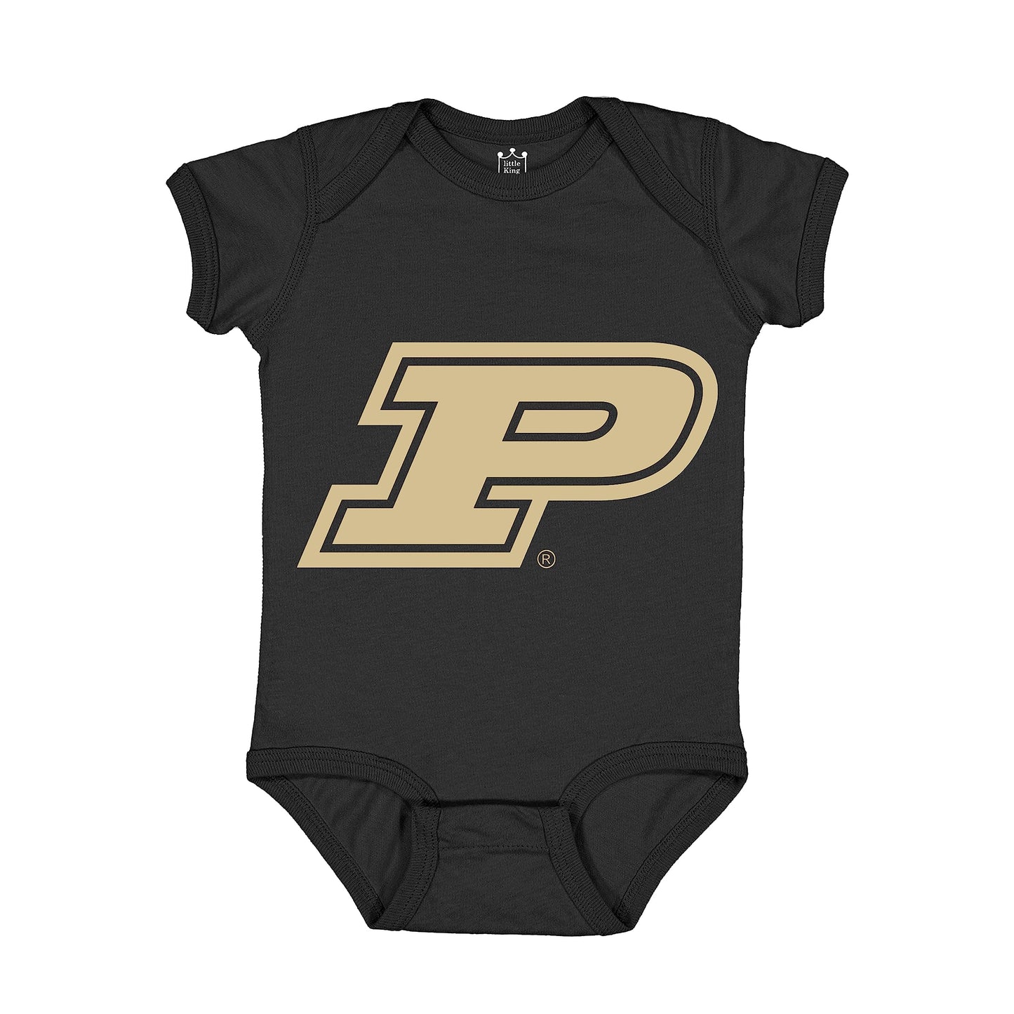 Little King NCAA Short Sleeve Onesie-Big Logo