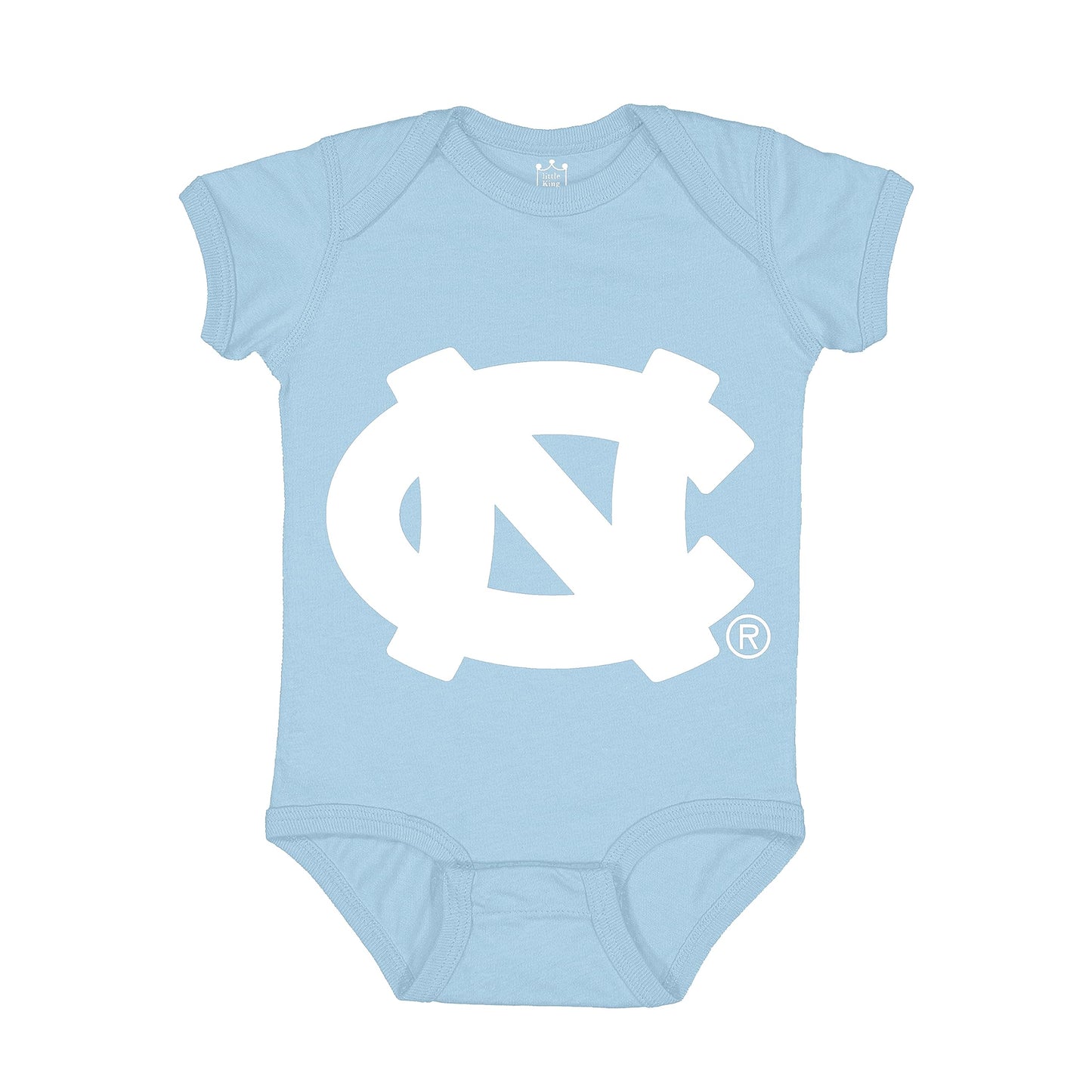 Little King NCAA Short Sleeve Onesie-Big Logo