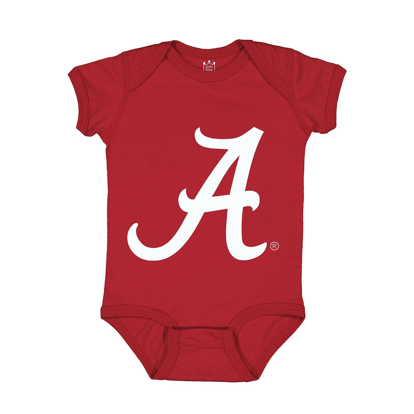 Little King NCAA Short Sleeve Onesie-Big Logo