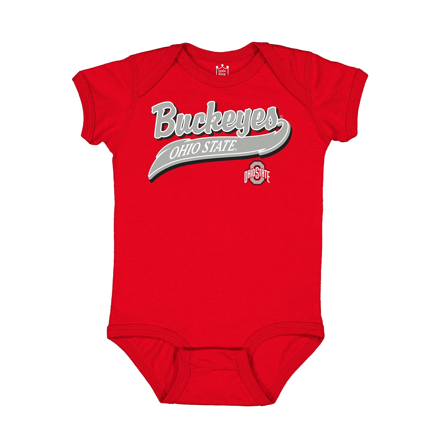 Little King NCAA Short Sleeve Onesie-Varsity Logo