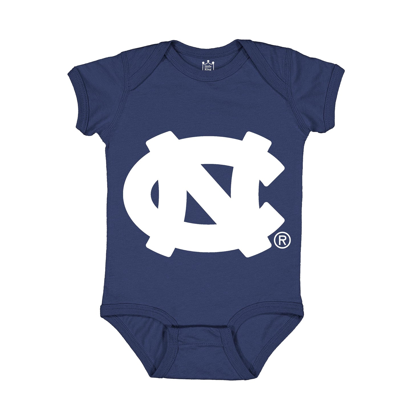 Little King NCAA Short Sleeve Onesie-Big Logo
