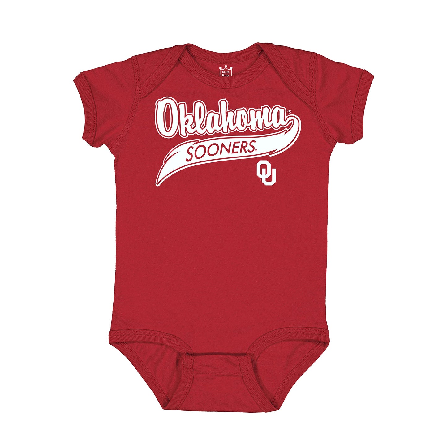 Little King NCAA Short Sleeve Onesie-Varsity Logo