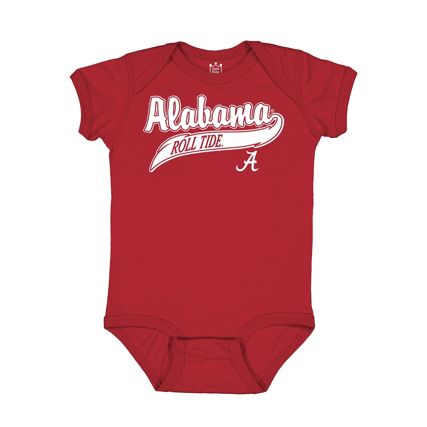 Little King NCAA Short Sleeve Onesie-Varsity Logo
