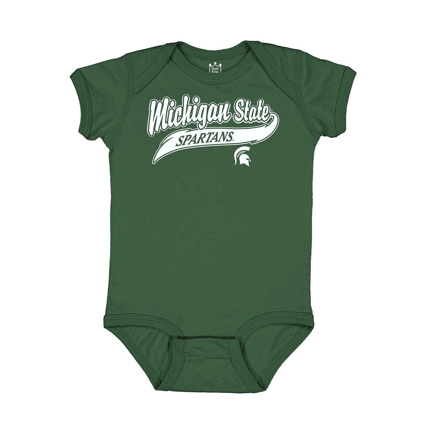 Little King NCAA Short Sleeve Onesie-Varsity Logo