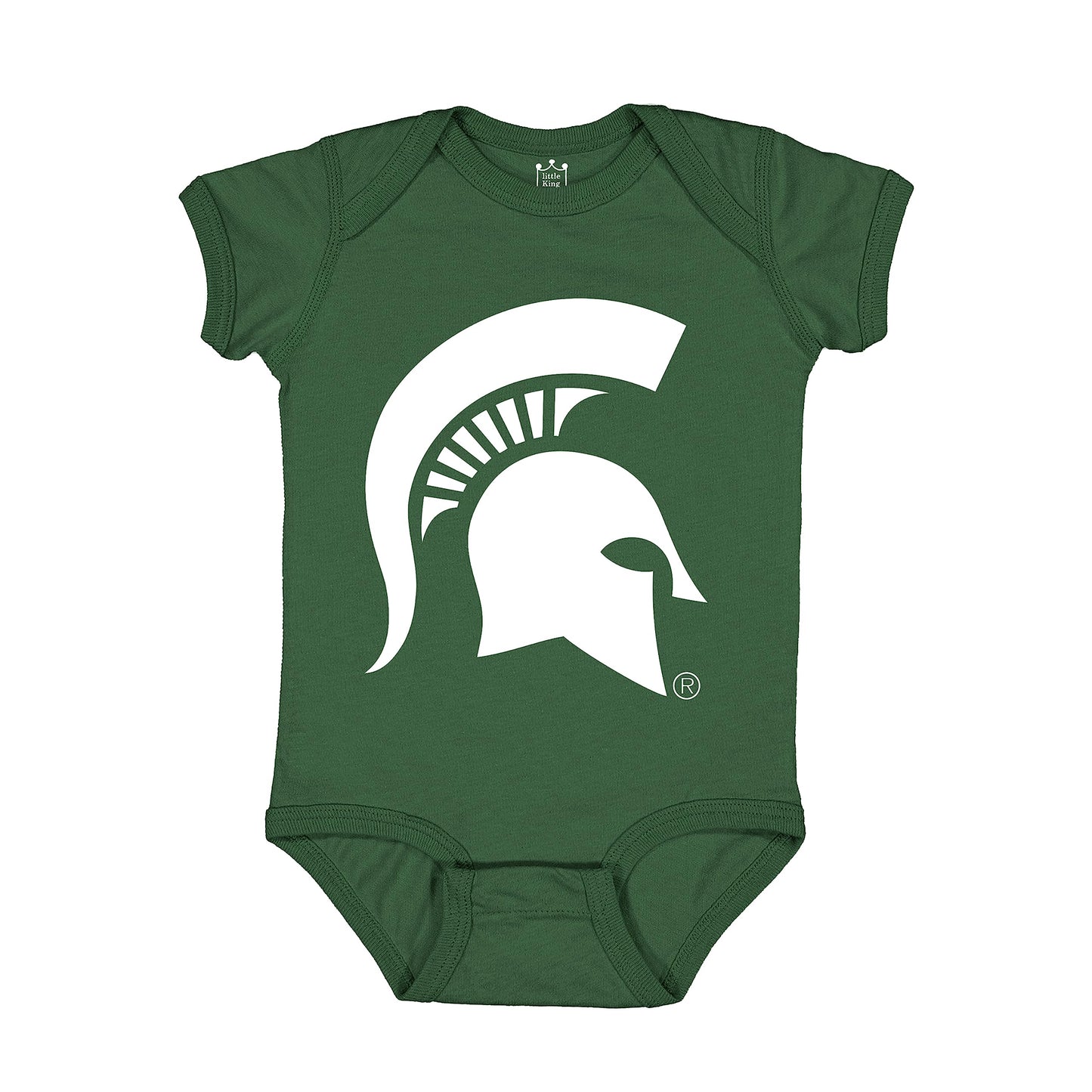 Little King NCAA Short Sleeve Onesie-Big Logo