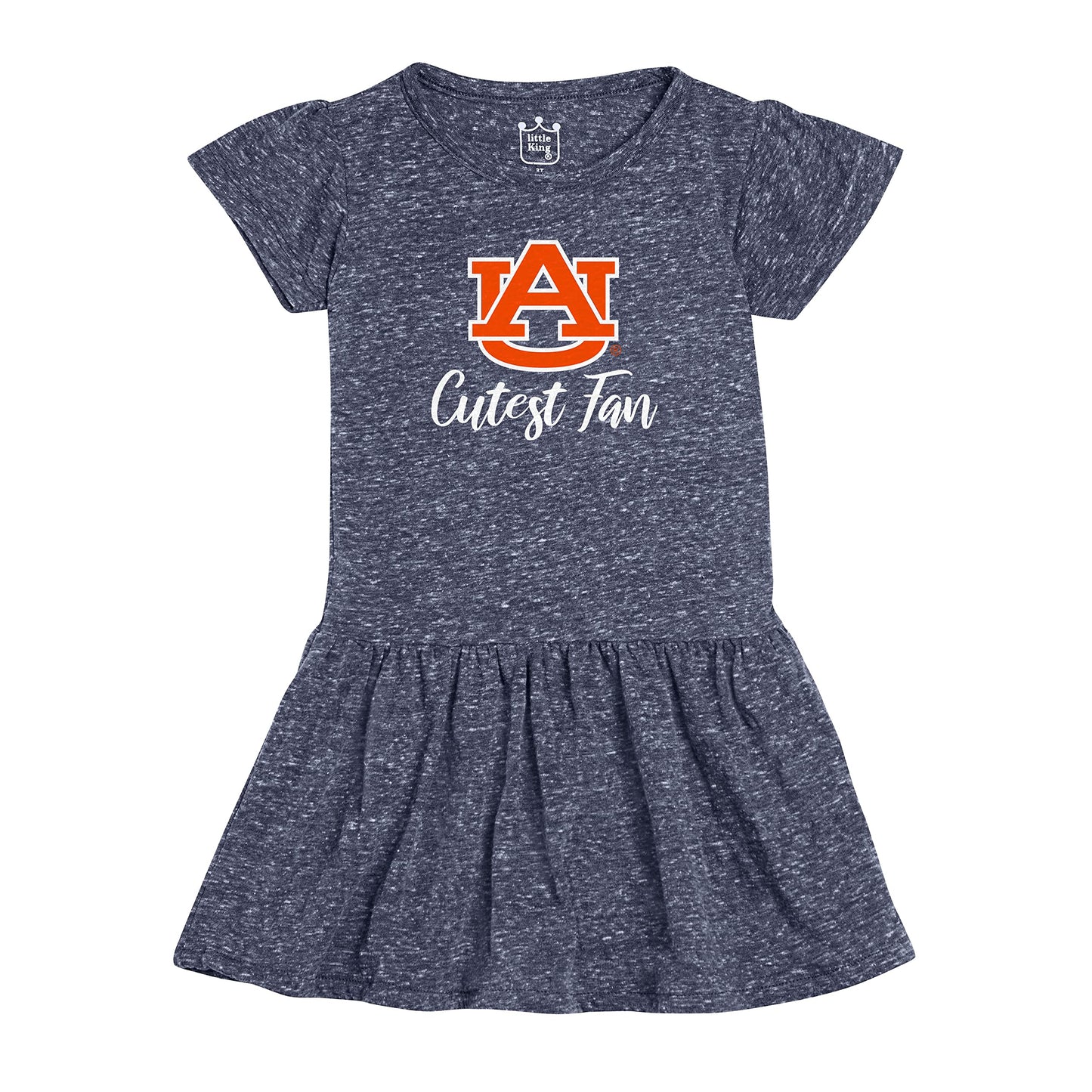 Little King NCAA Infant Girls Knobby Dress-Cutest Fan