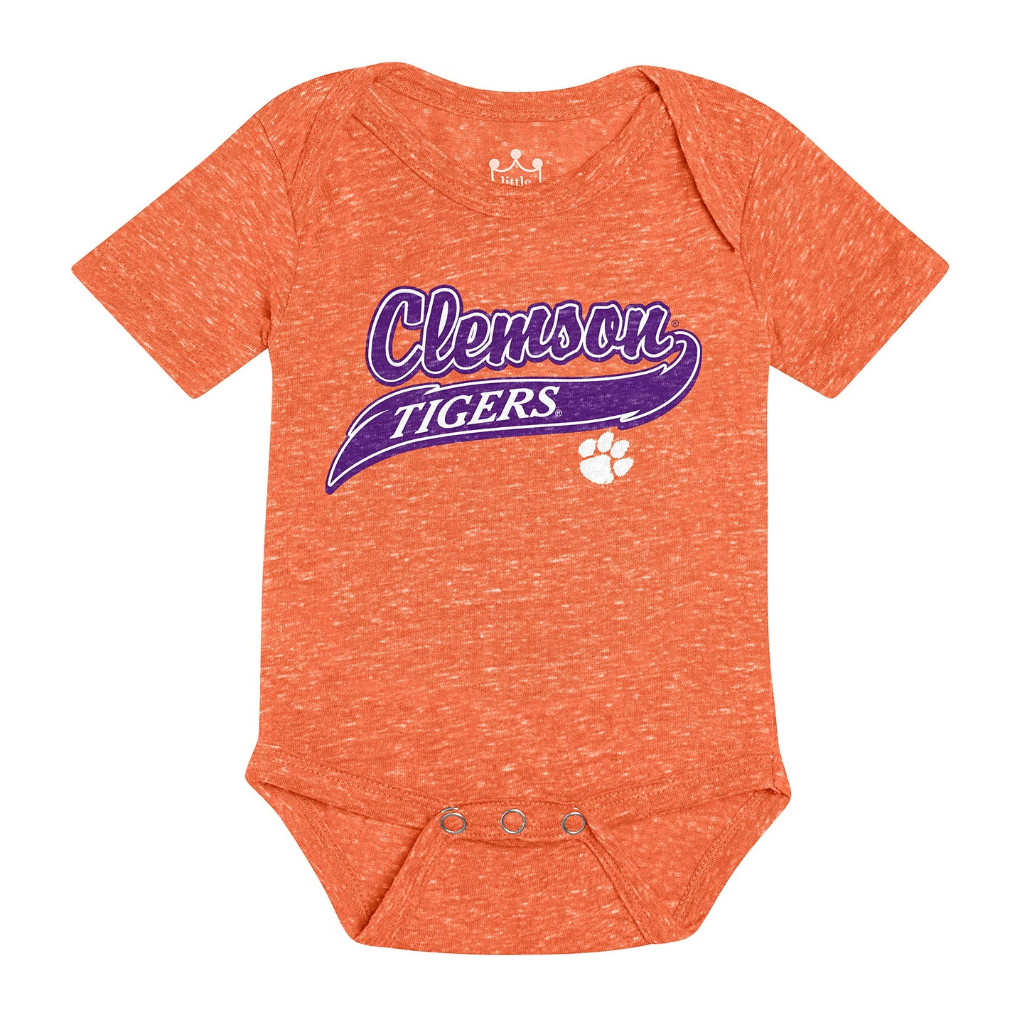 Little King NCAA Knobby Short Sleeve Onesie Infant