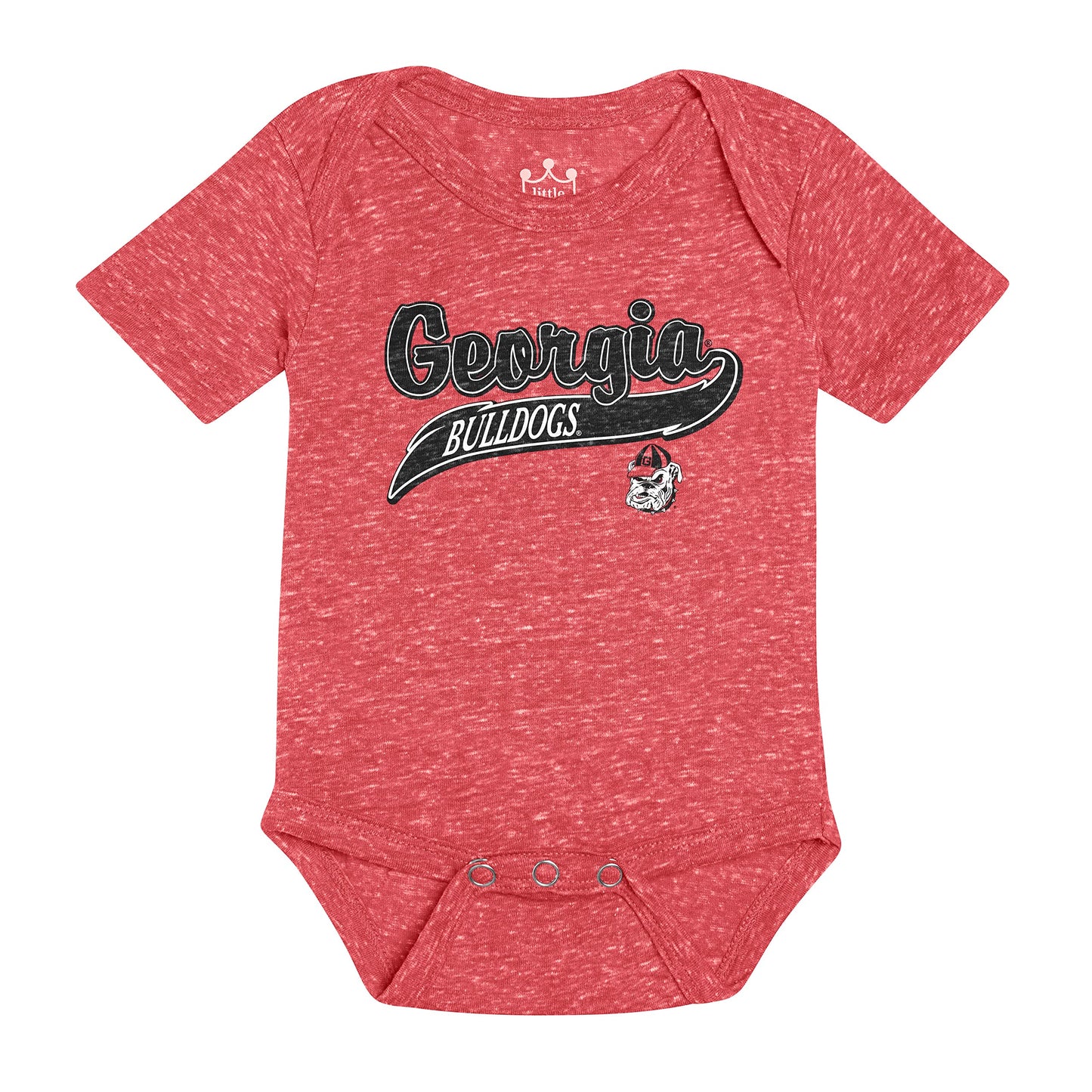 Little King NCAA Knobby Short Sleeve Onesie Infant