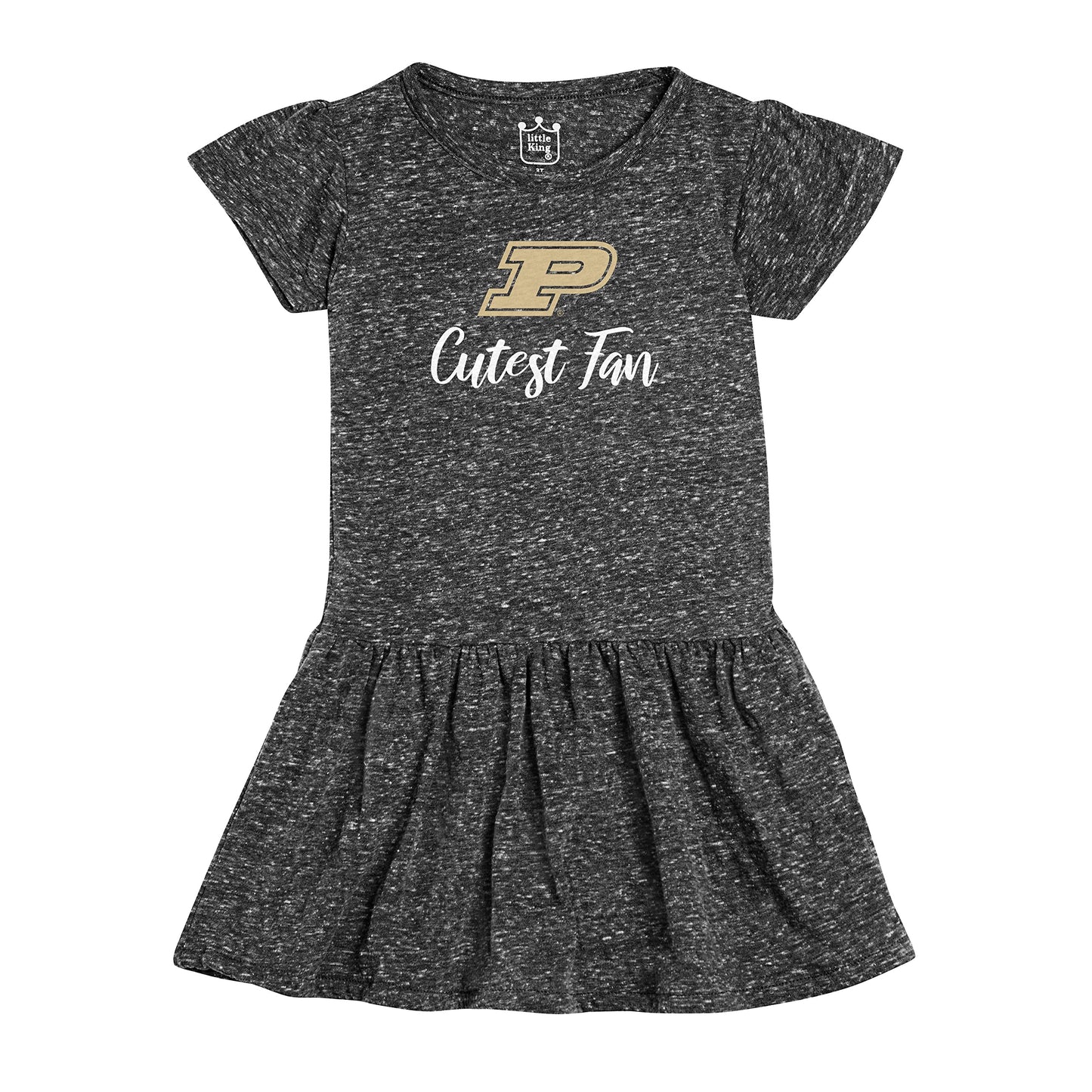 Little King NCAA Infant Girls Knobby Dress-Cutest Fan