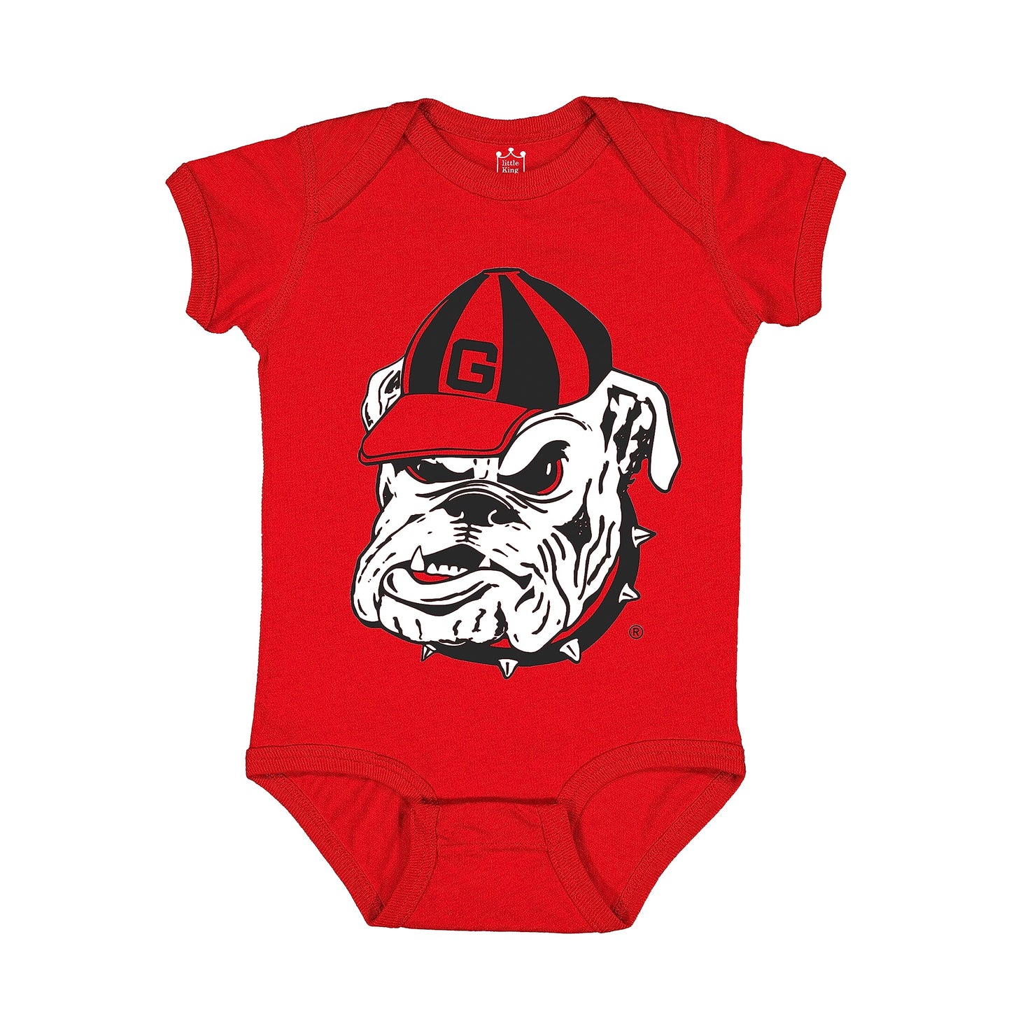 Little King NCAA Short Sleeve Onesie-Big Logo