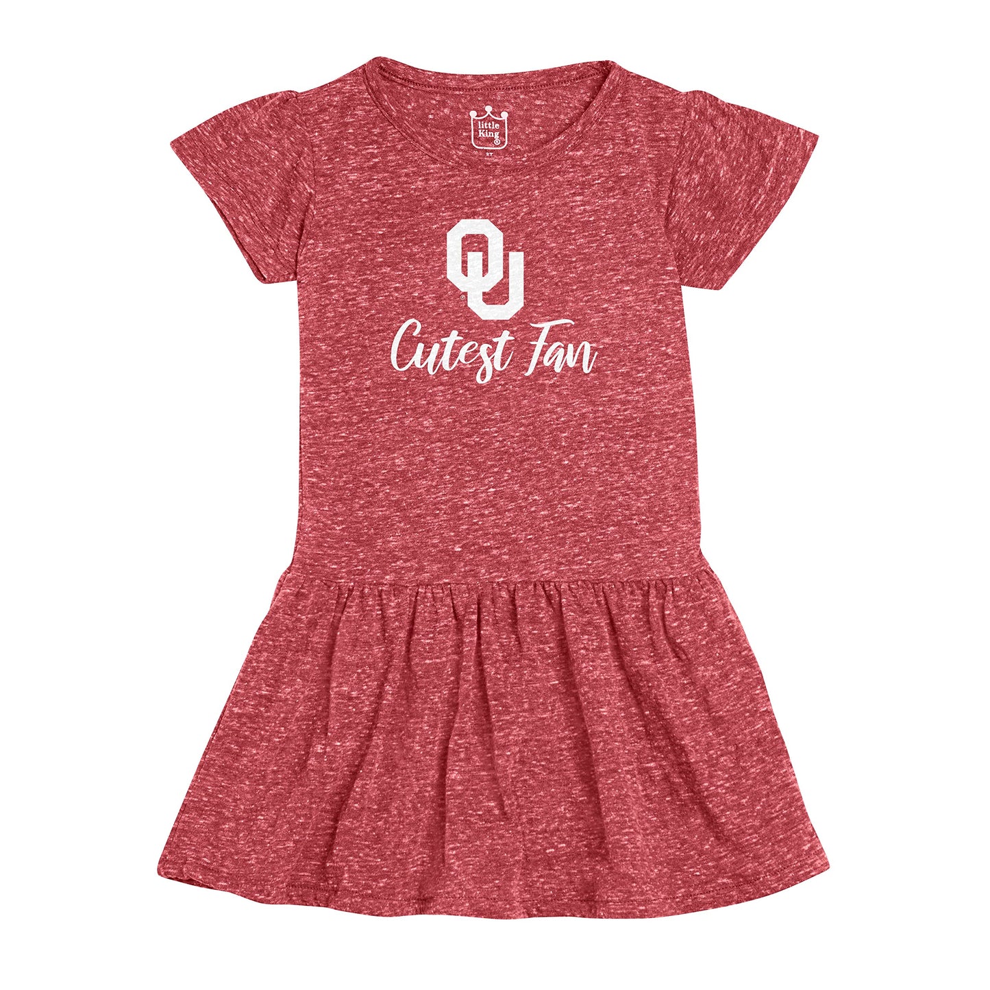 Little King NCAA Infant Girls Knobby Dress-Cutest Fan