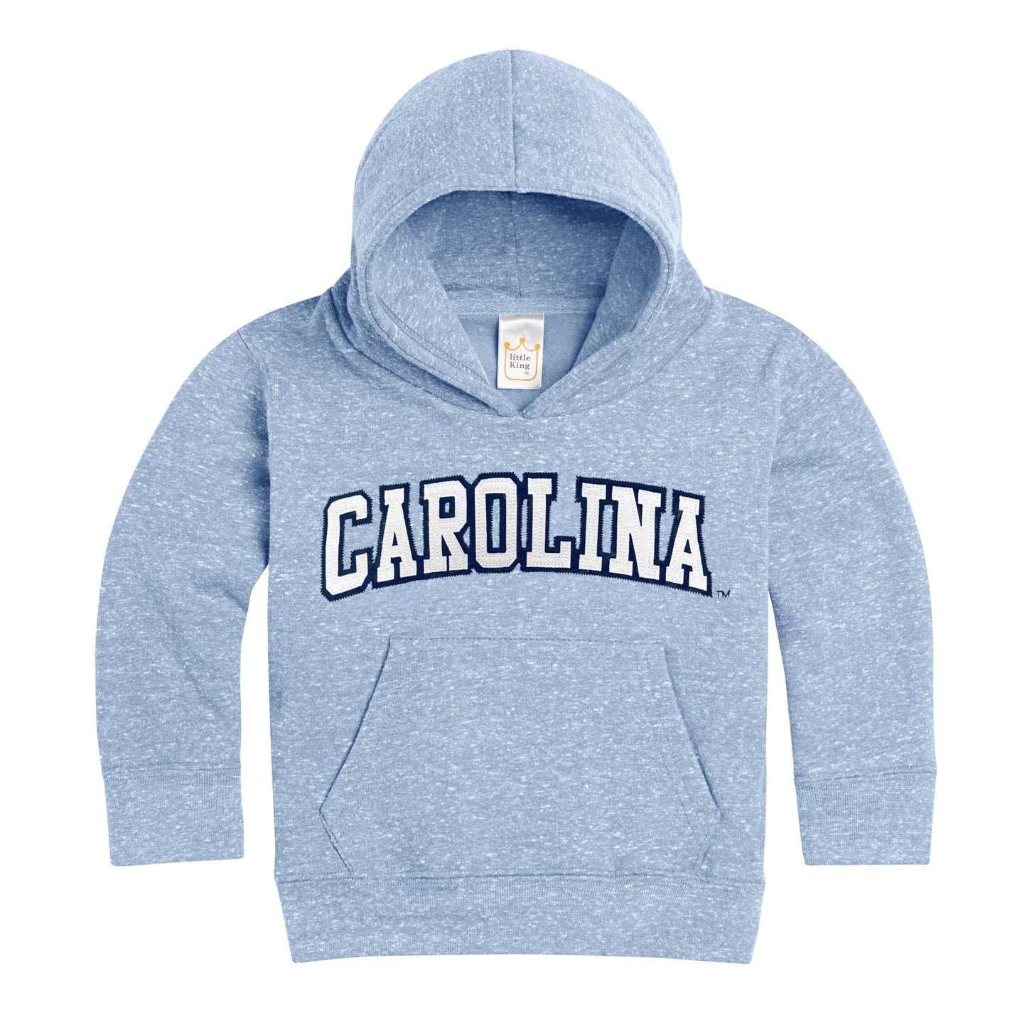 Little King NCAA Toddler Boys and Girls Knobby Hoodie Sweatshirt With Tackle Twill Letters