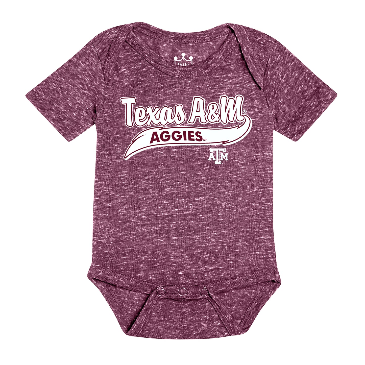 Maroon & White Infant Game Day Outfit