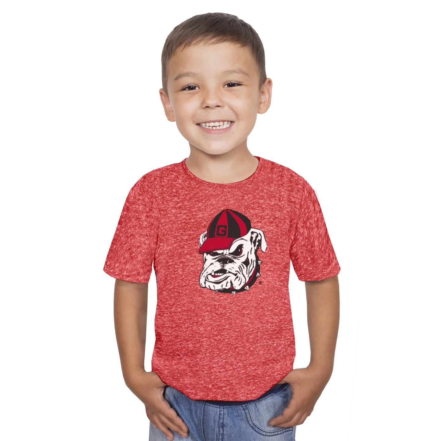Red & Black Toddler Game Day Outfit