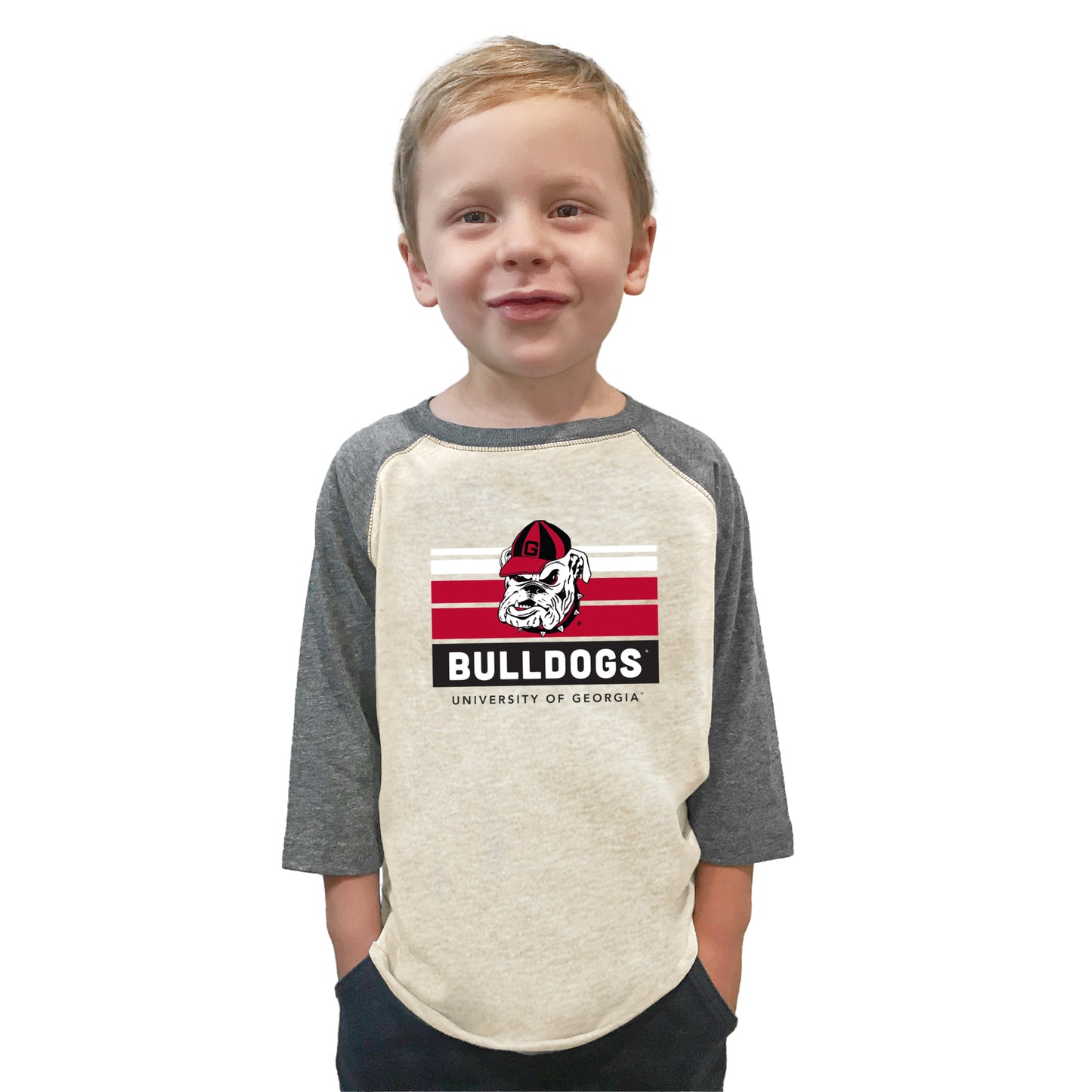 Grey & White Toddler Game Day Outfit