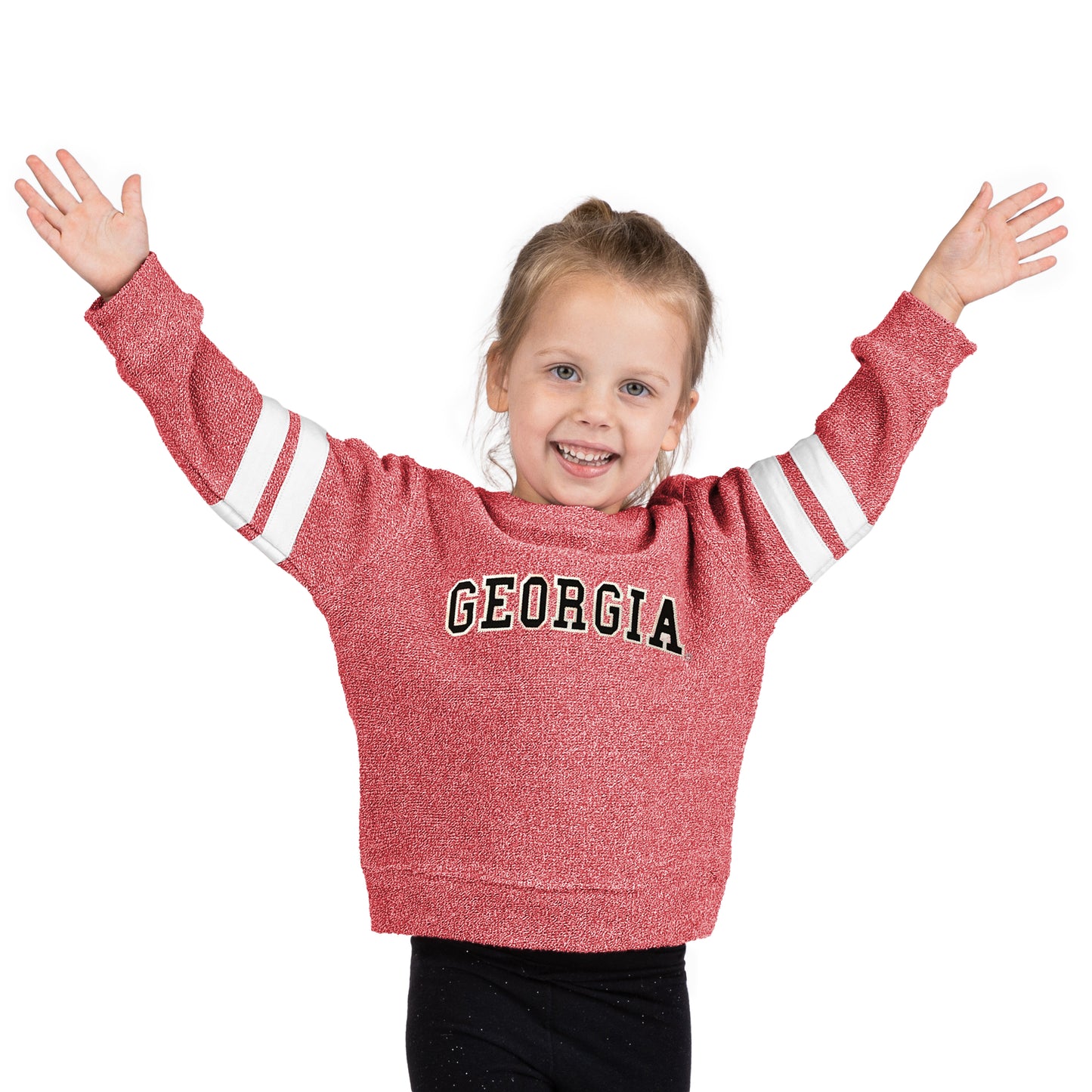 Red & Black Toddler Game Day Outfit