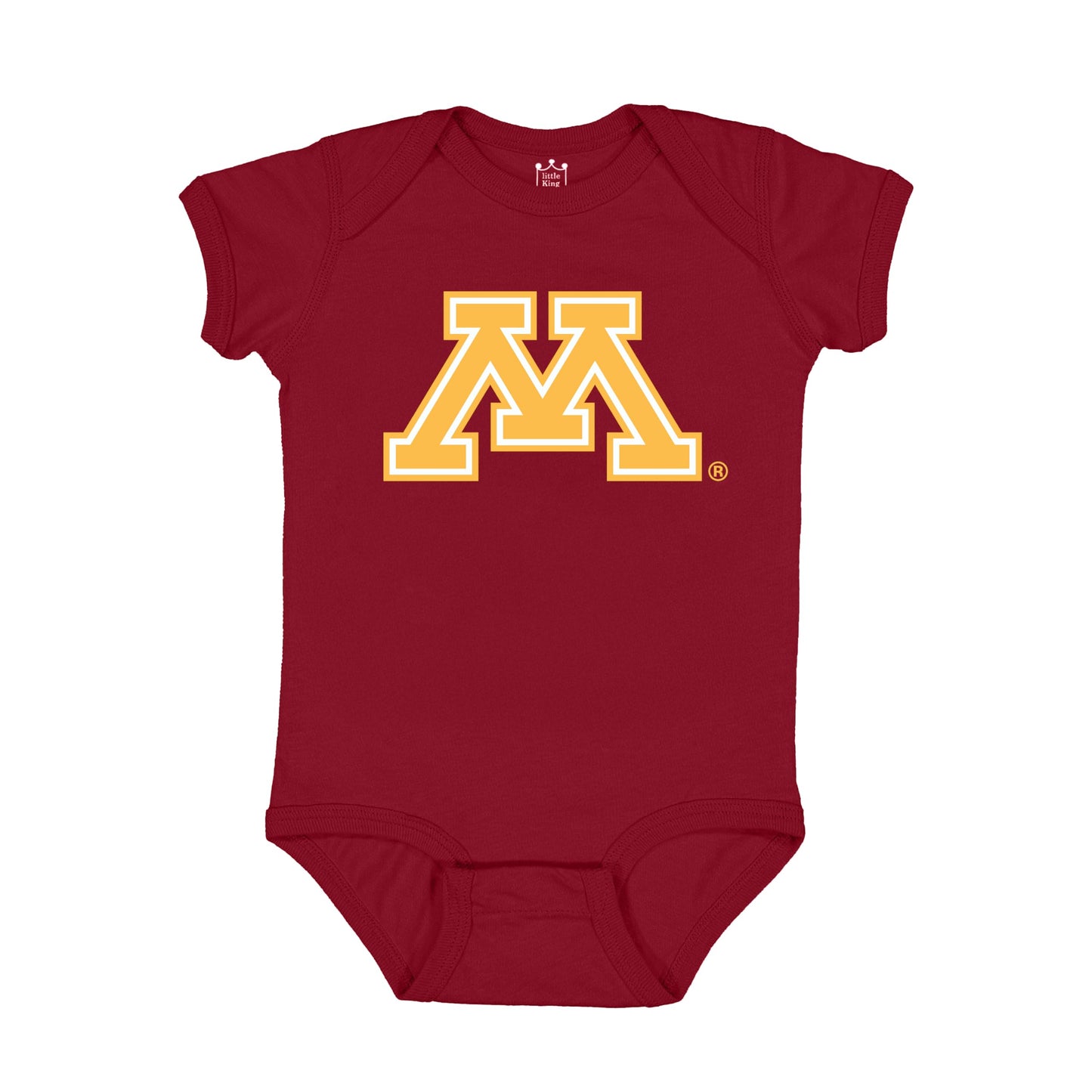 Maroon & Gold Baby Game Day Outfit