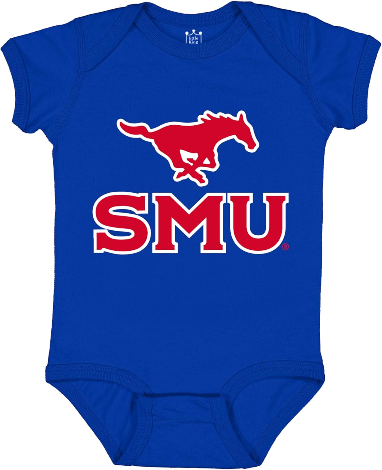Blue & Red Baby Game Day Outfit