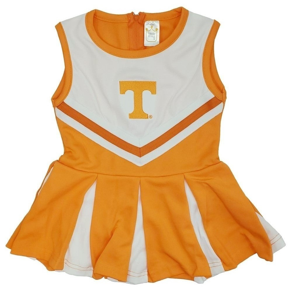 Little King NCAA Toddler Girls One Piece Team Cheer Jumper Dress-Sizes 2T 3T 4T