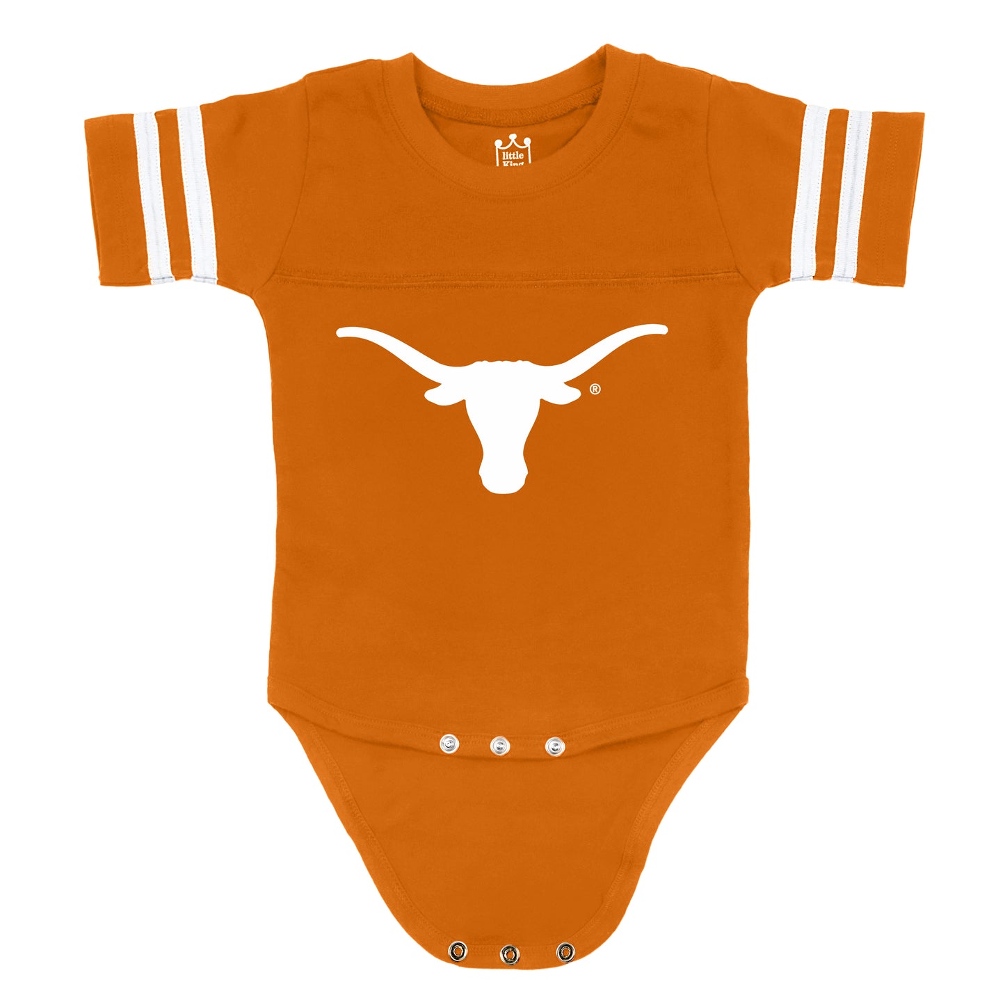 Orange & White Baby Game Day Outfit
