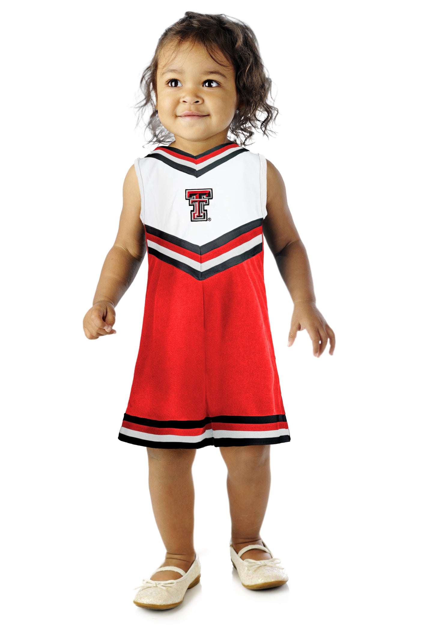 Red & White Toddler Game Day Outfit