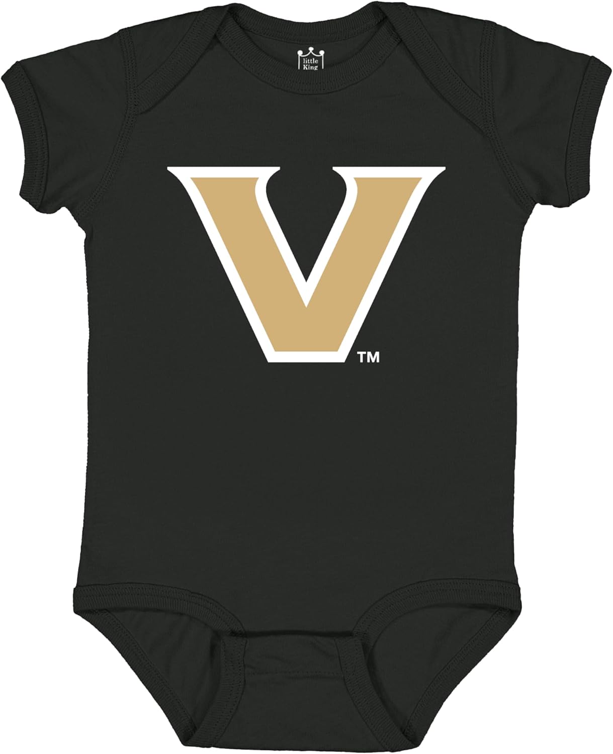 Black & Gold Baby Game Day Outfit