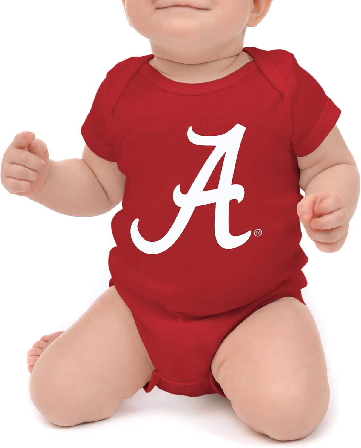 Little King NCAA Short Sleeve Onesie-Big Logo