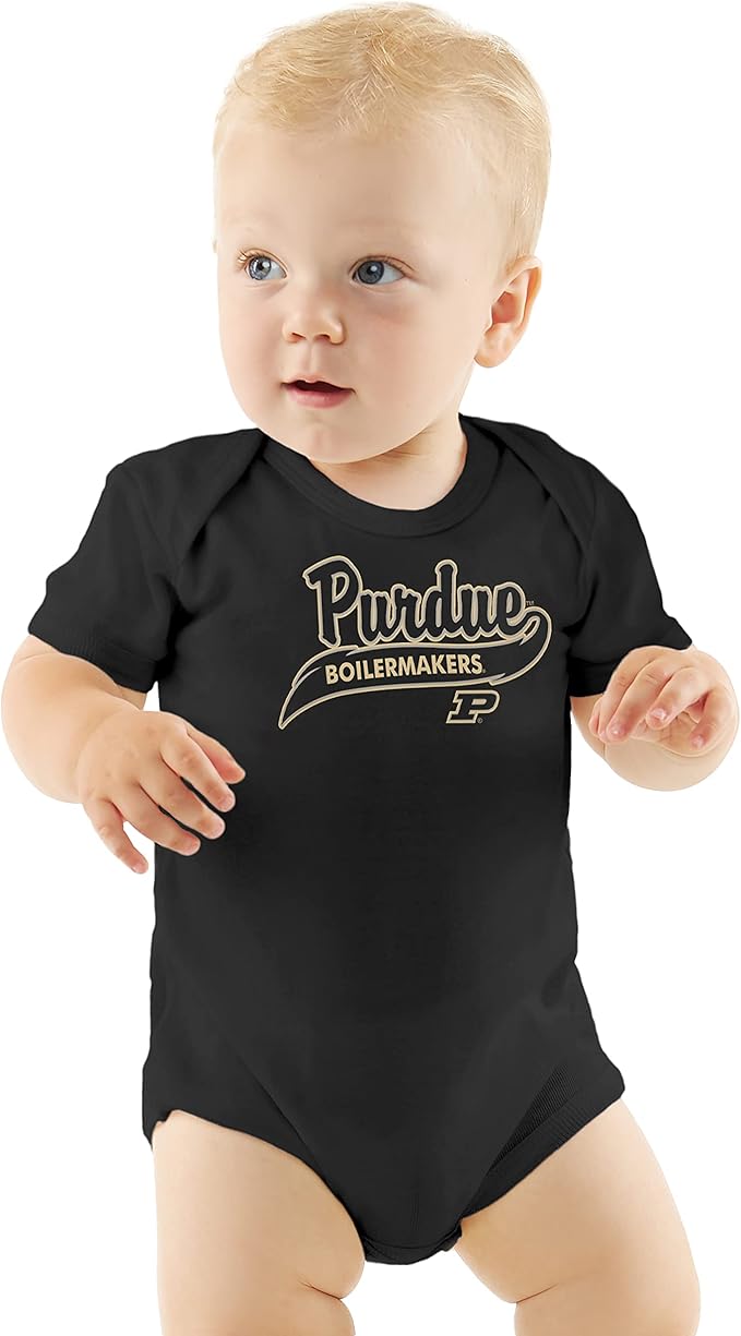 Little King NCAA Short Sleeve Onesie-Varsity Logo