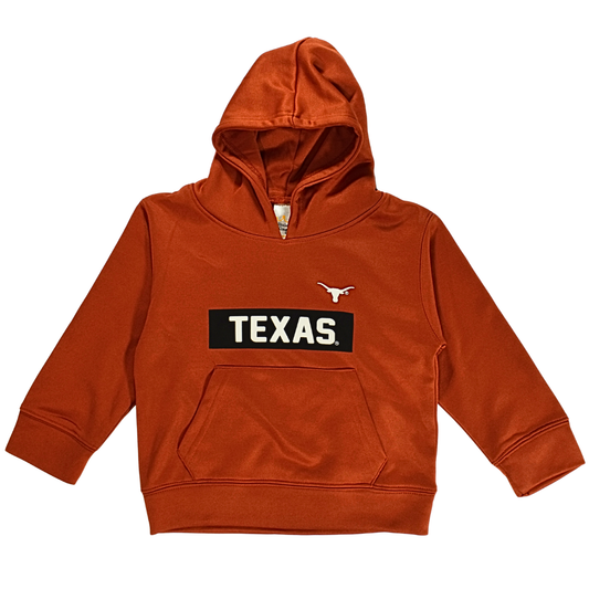 Texas Toddler Performer Poly Hoodie Black